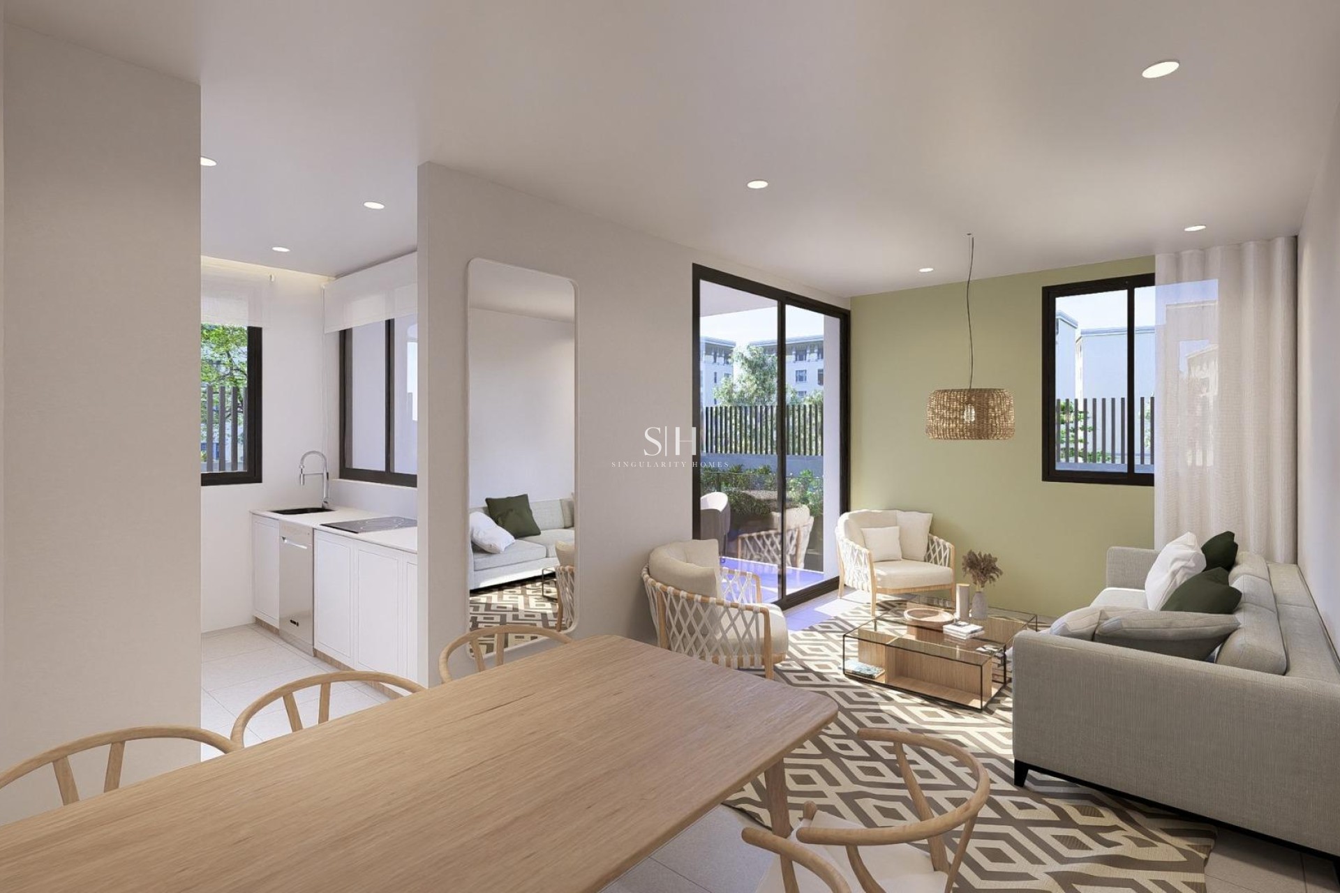 Nieuwbouw Woningen - Appartement / flat - Jávea - Pueblo