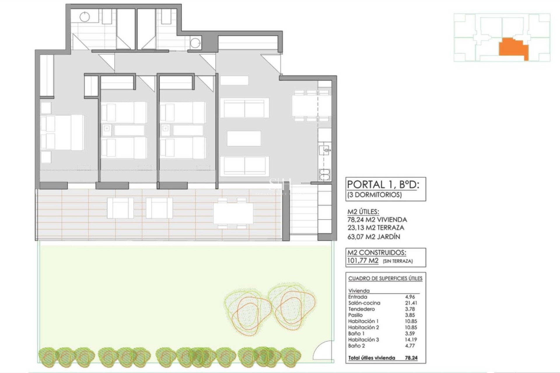 Nieuwbouw Woningen - Appartement / flat - Jávea - Pueblo