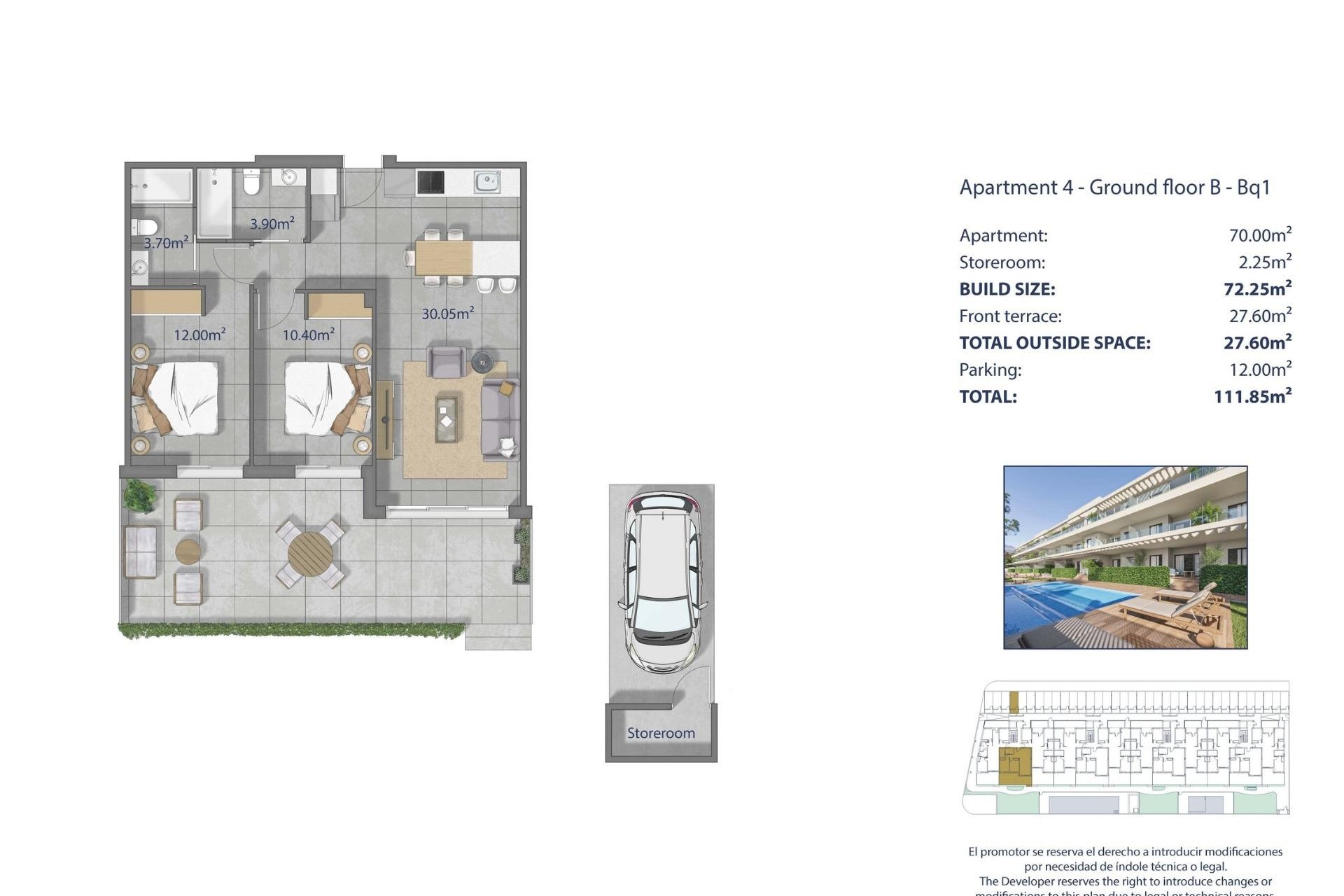 Nieuwbouw Woningen - Appartement / flat - Los Alcázares - Los Narejos