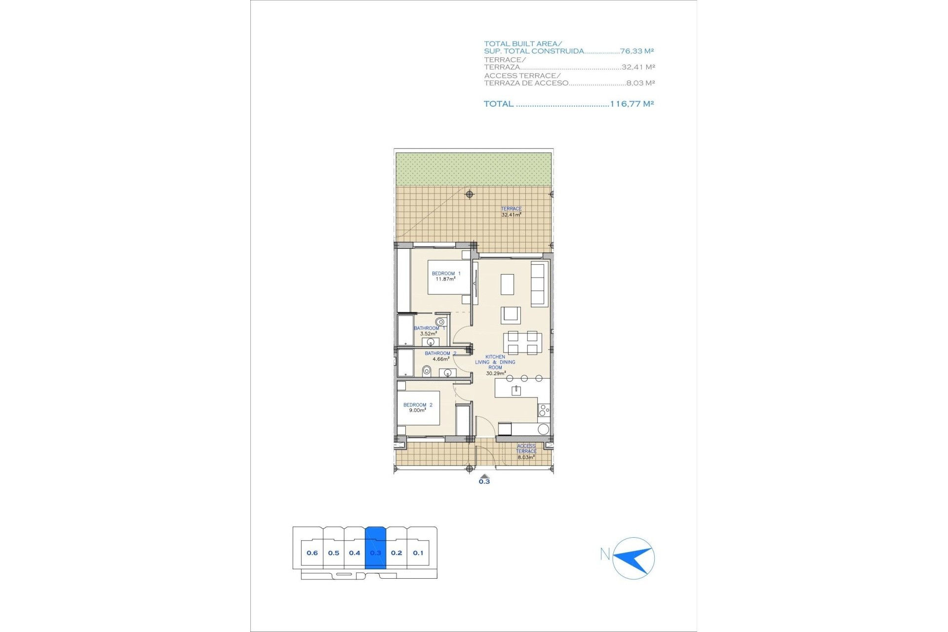 Nieuwbouw Woningen - Appartement / flat - Los Alcázares - Serena Golf