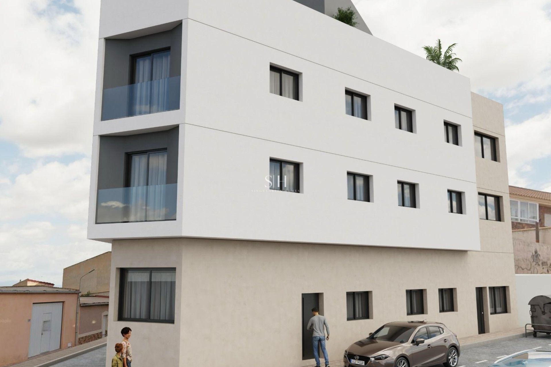 Nieuwbouw Woningen - Appartement / flat - Mazarron - pueblo