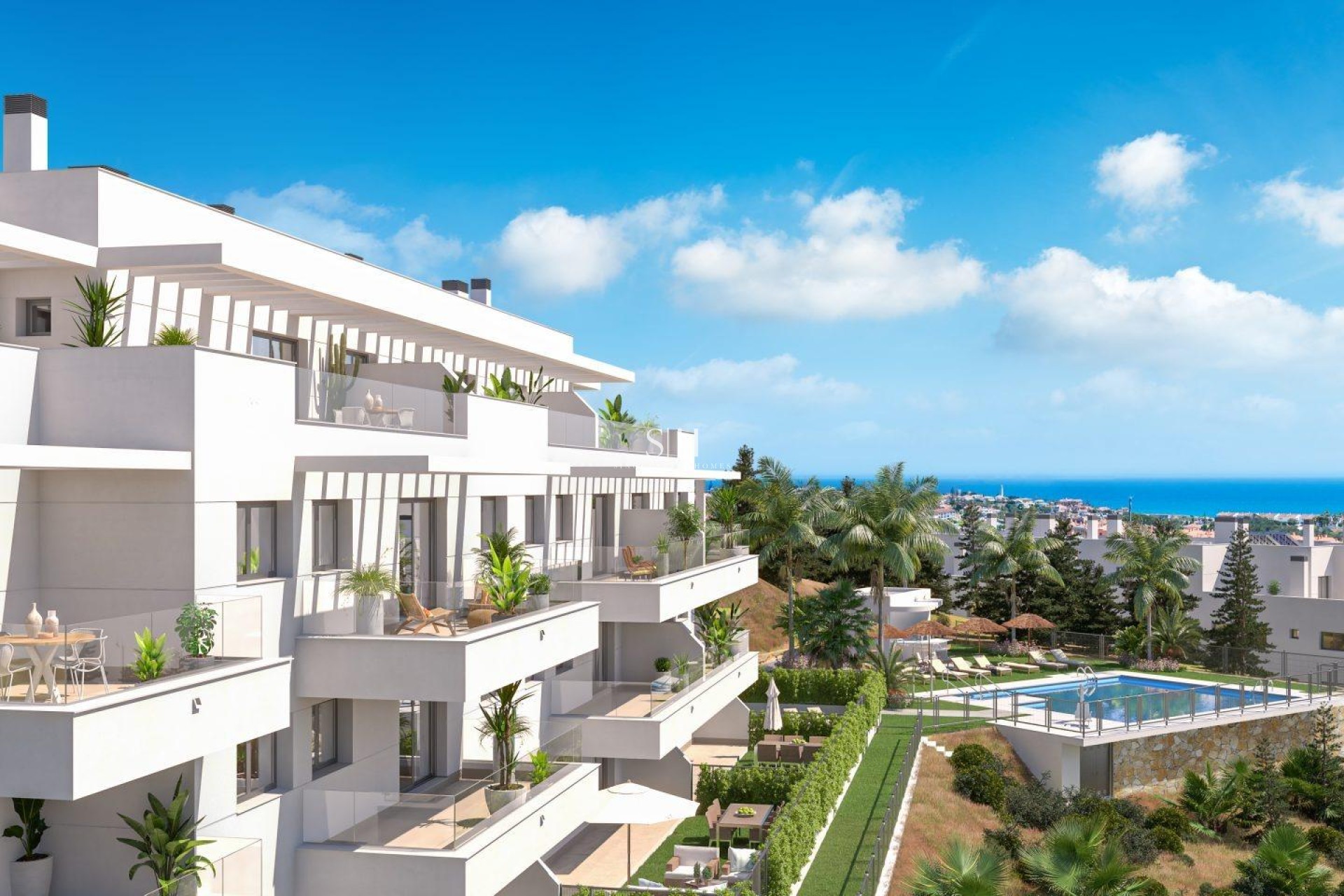 Nieuwbouw Woningen - Appartement / flat - Mijas - El Chaparral