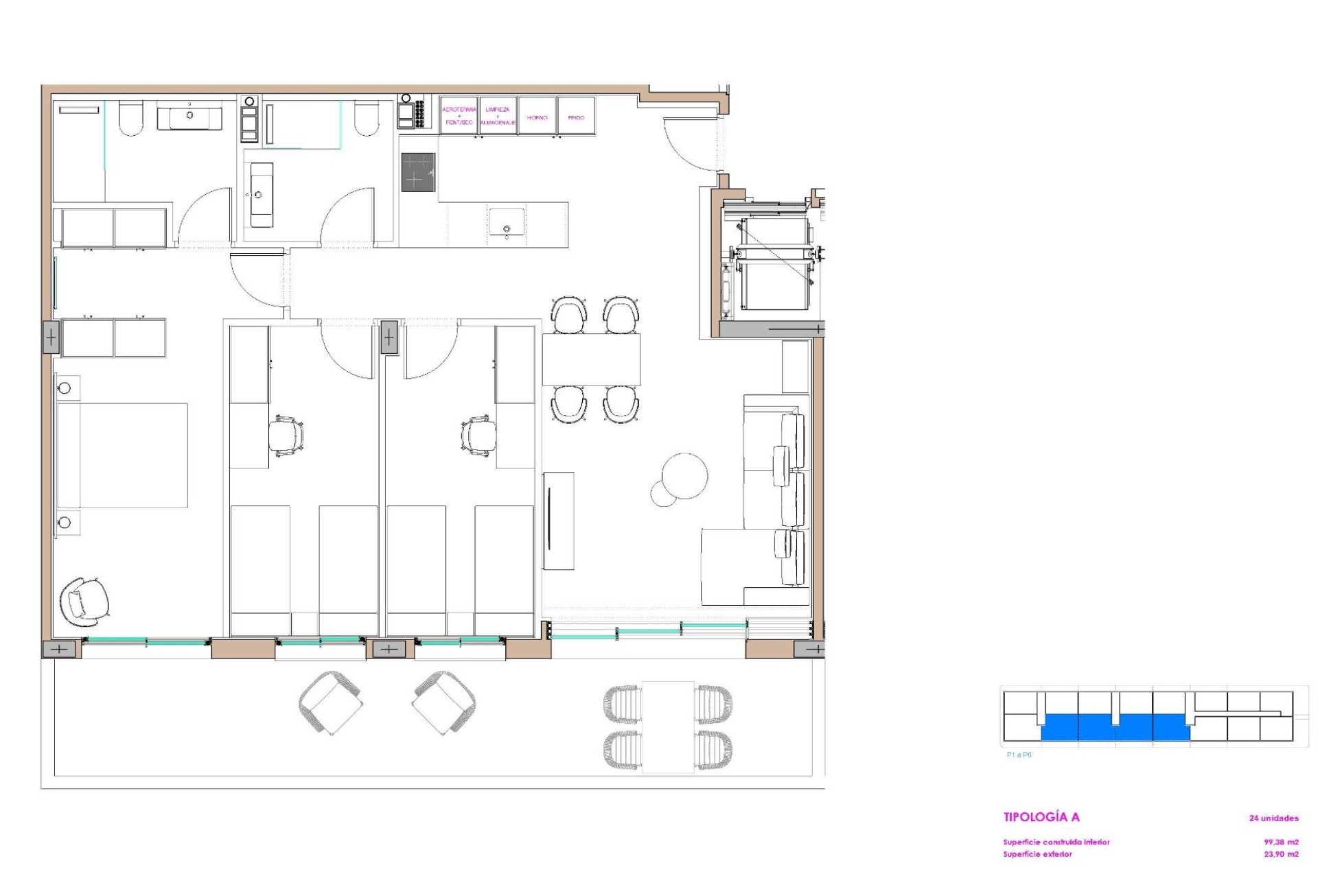 Nieuwbouw Woningen - Appartement / flat - Moncofa - Playa de Moncofa