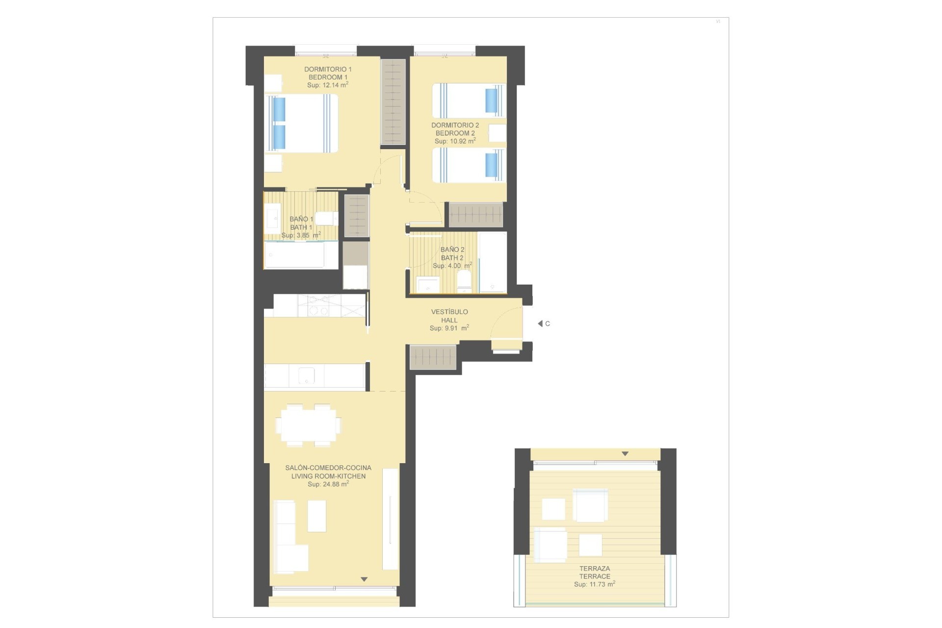 Nieuwbouw Woningen - Appartement / flat - Orihuela Costa - Campoamor