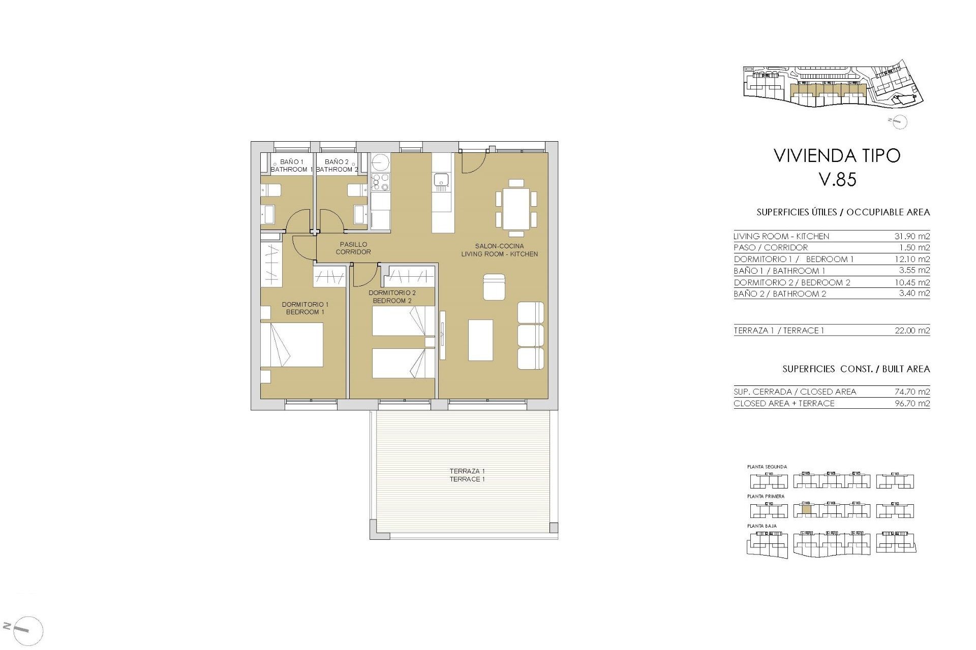 Nieuwbouw Woningen - Appartement / flat - Pilar de la Horadada - Lo Romero Golf