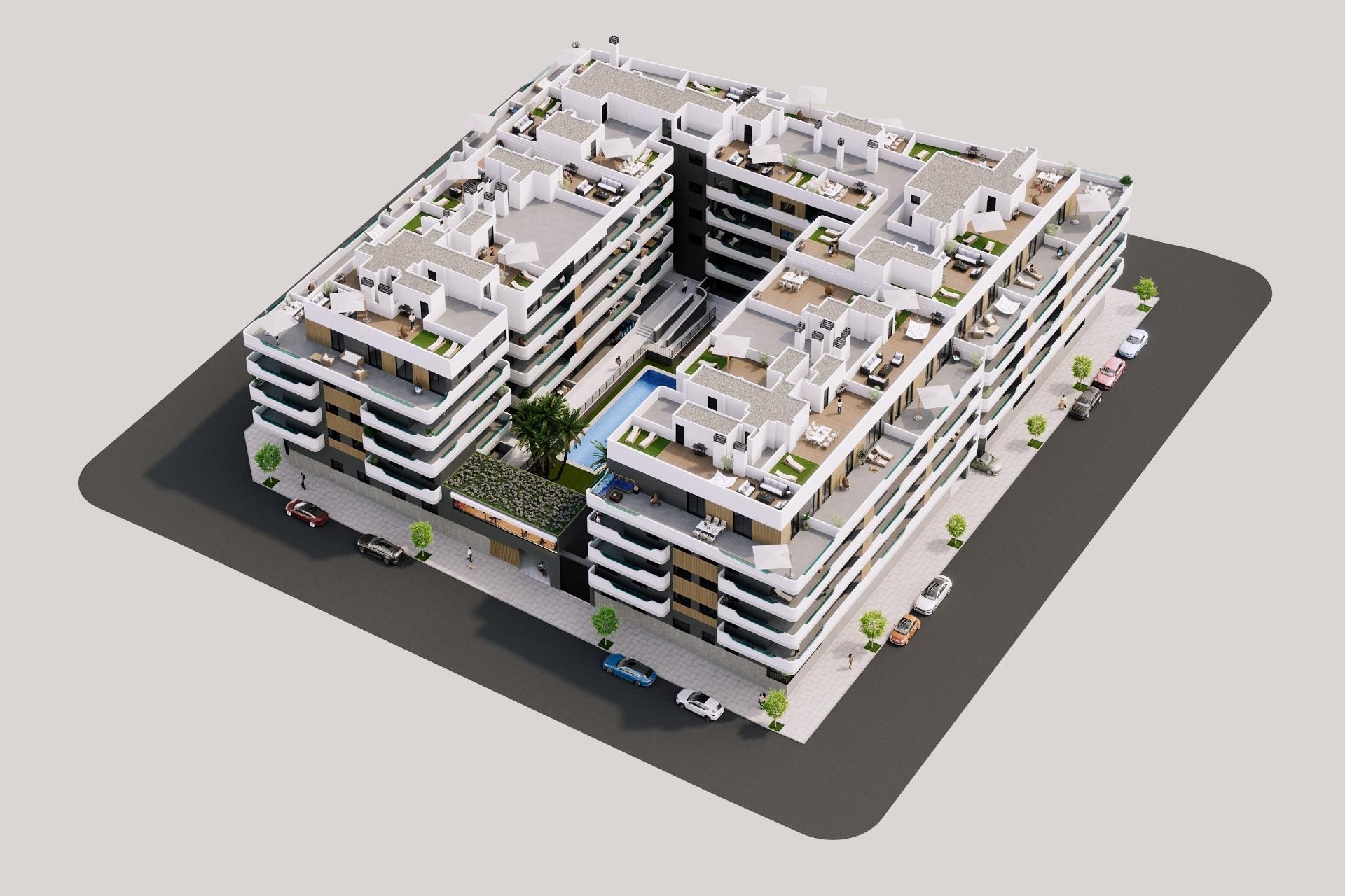 Nieuwbouw Woningen - Appartement / flat - Santa Pola - Estacion de autobuses