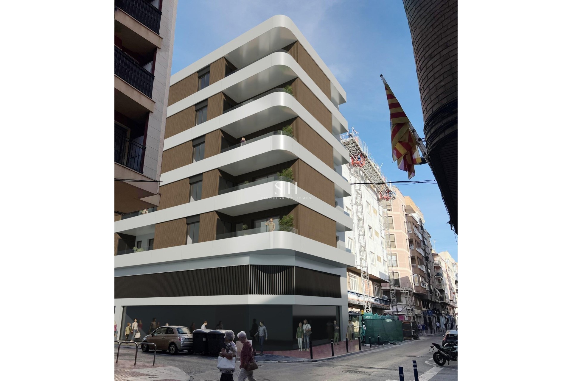 Nieuwbouw Woningen - Appartement / flat - Santa Pola - pueblo