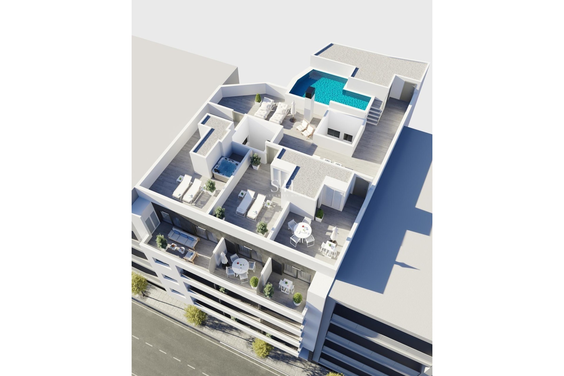 Nieuwbouw Woningen - Appartement / flat - Torrevieja - Centro