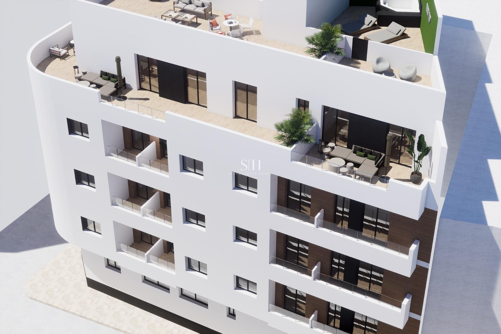 Nieuwbouw Woningen - Appartement / flat - Torrevieja - pueblo