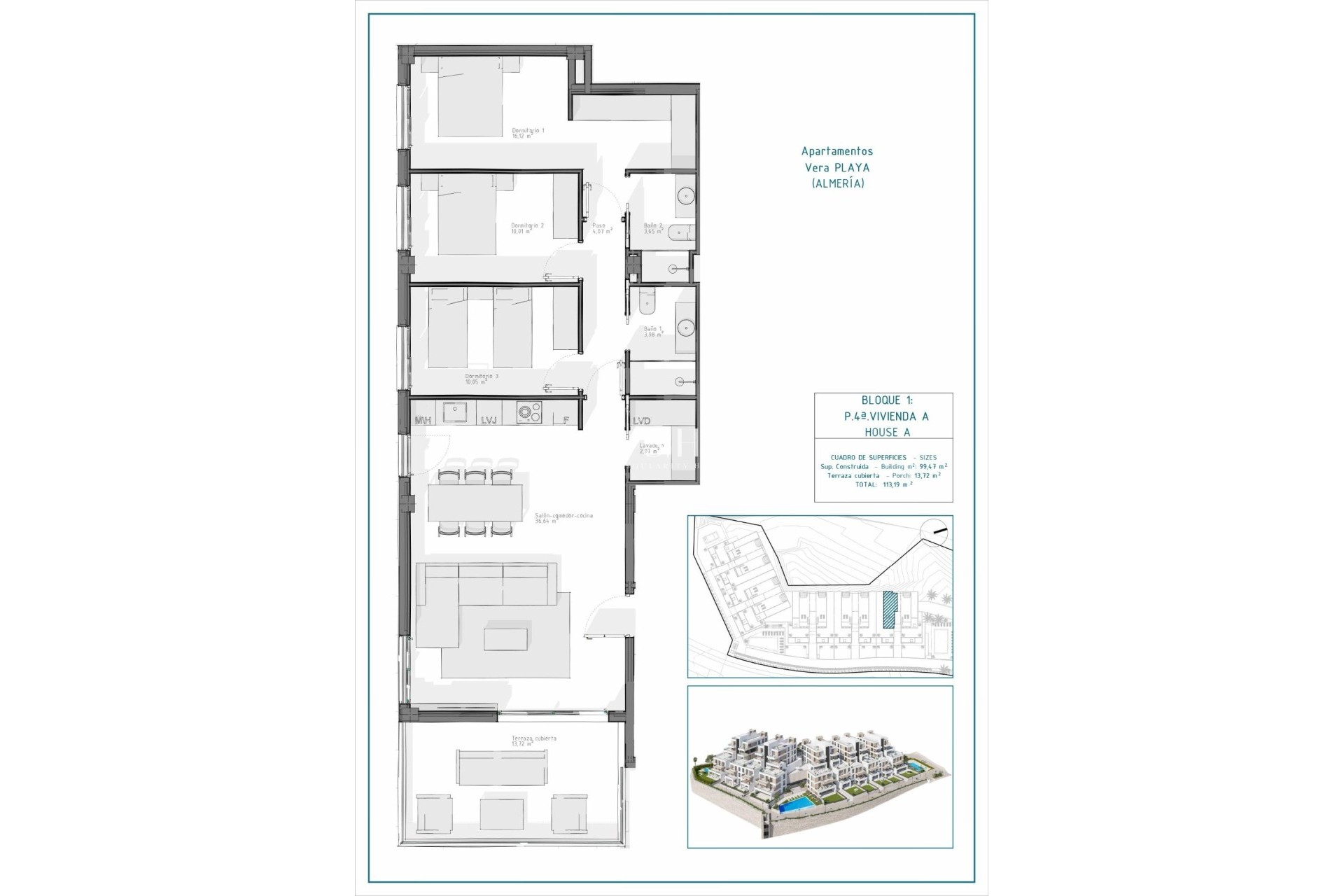 Nieuwbouw Woningen - Appartement / flat - Vera - Pueblo Salinas