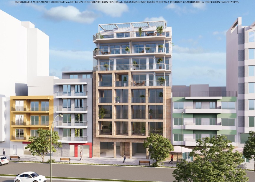 Nieuwbouw Woningen - Appartement / flat - Villajoyosa - Pueblo