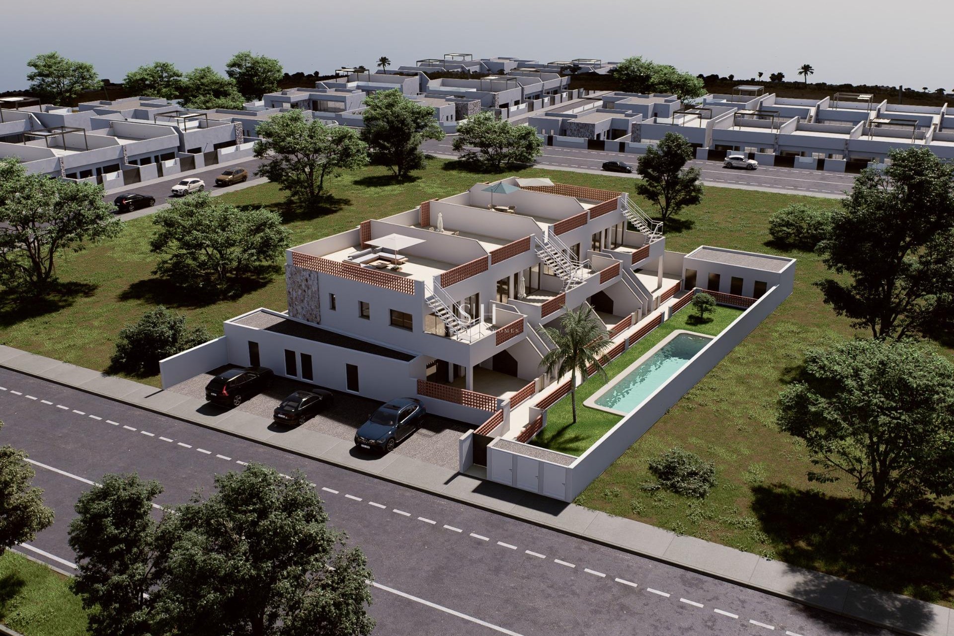 Nieuwbouw Woningen - Bungalow - Pilar de la Horadada - Parque del Mediterraneo