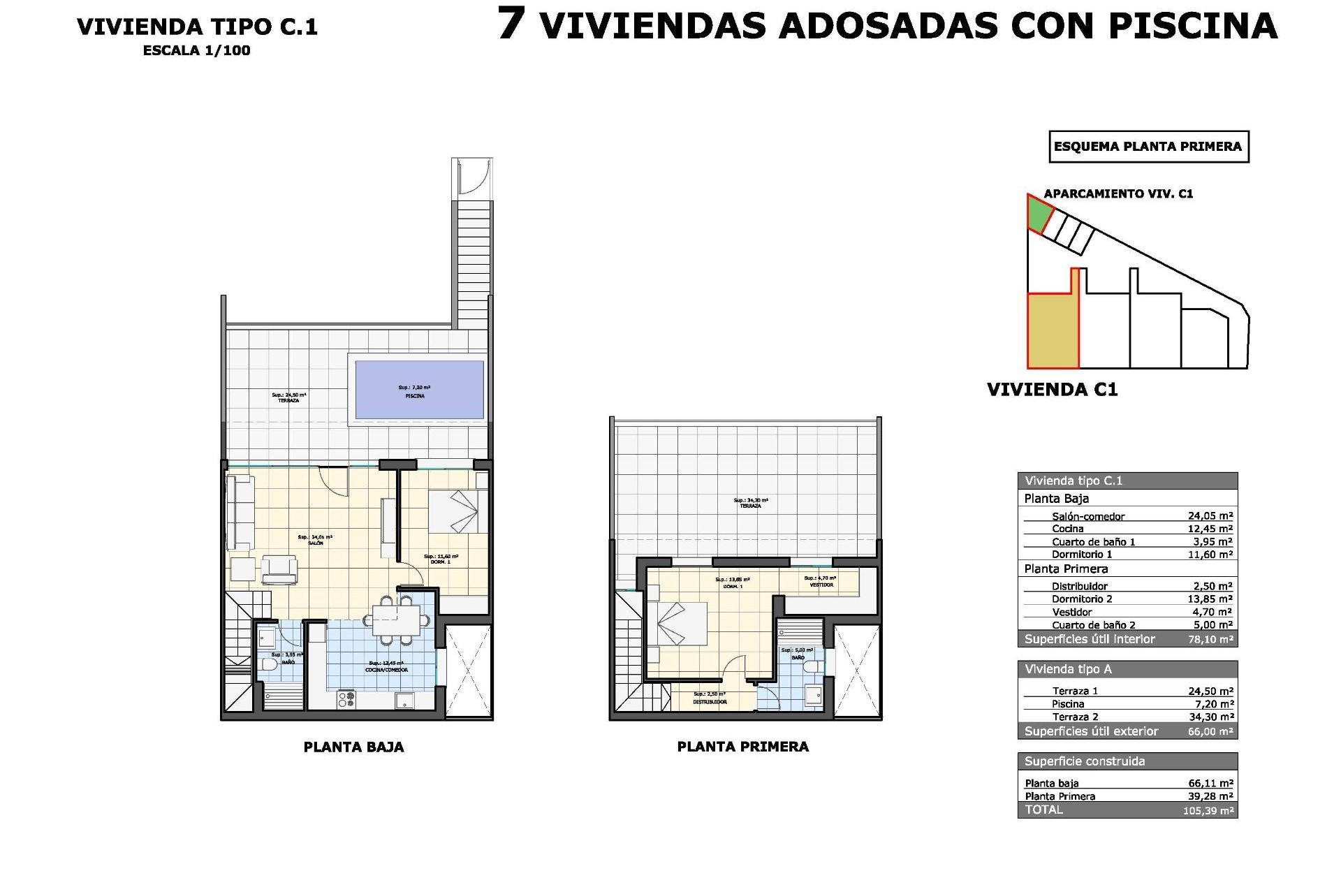 Nieuwbouw Woningen - Bungalow - Pilar de la Horadada - pueblo