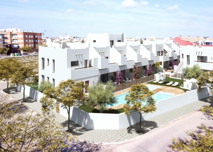 Nieuwbouw Woningen - Bungalow - Pilar de la Horadada - pueblo