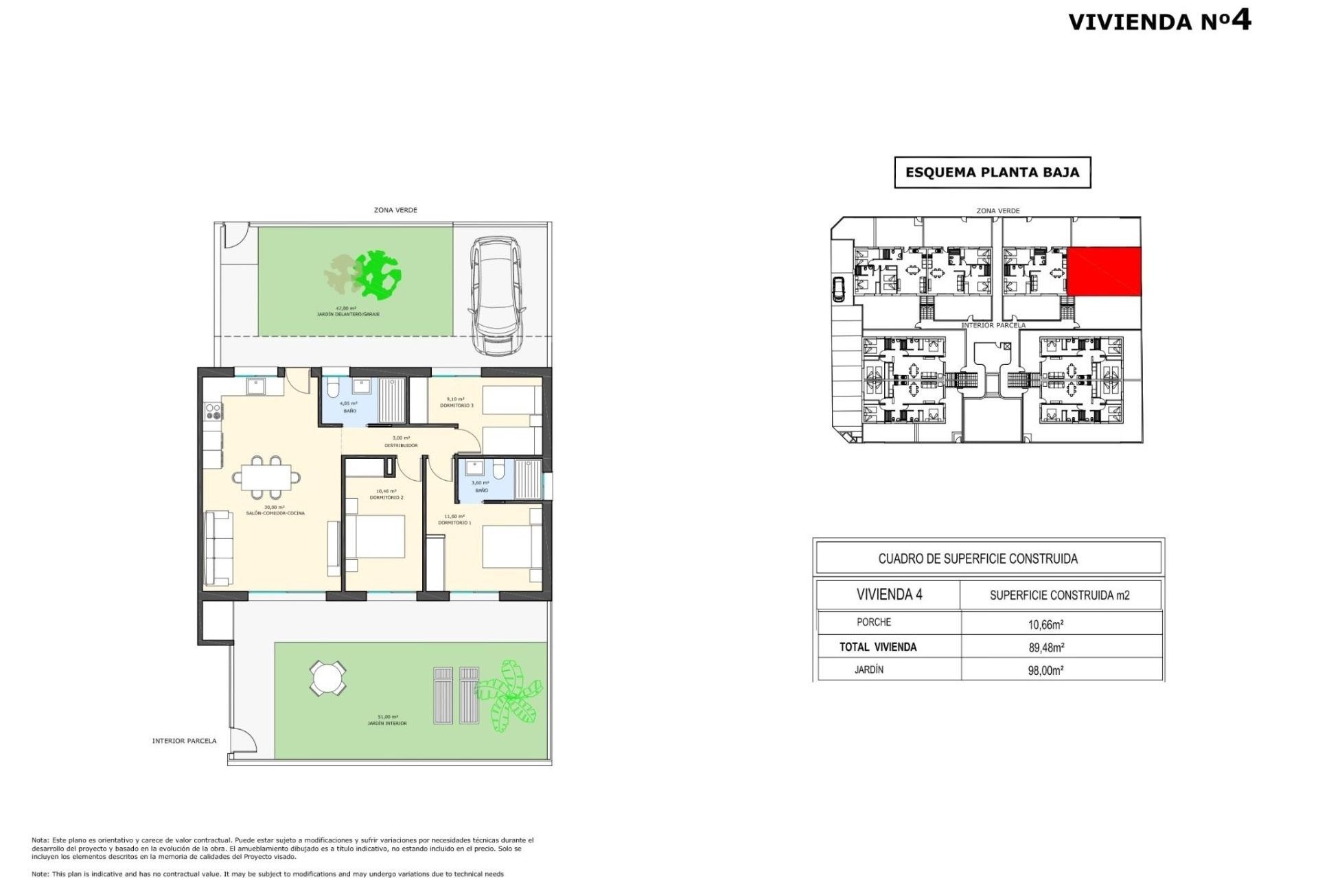 Nieuwbouw Woningen - Bungalow - Pilar de la Horadada - pueblo