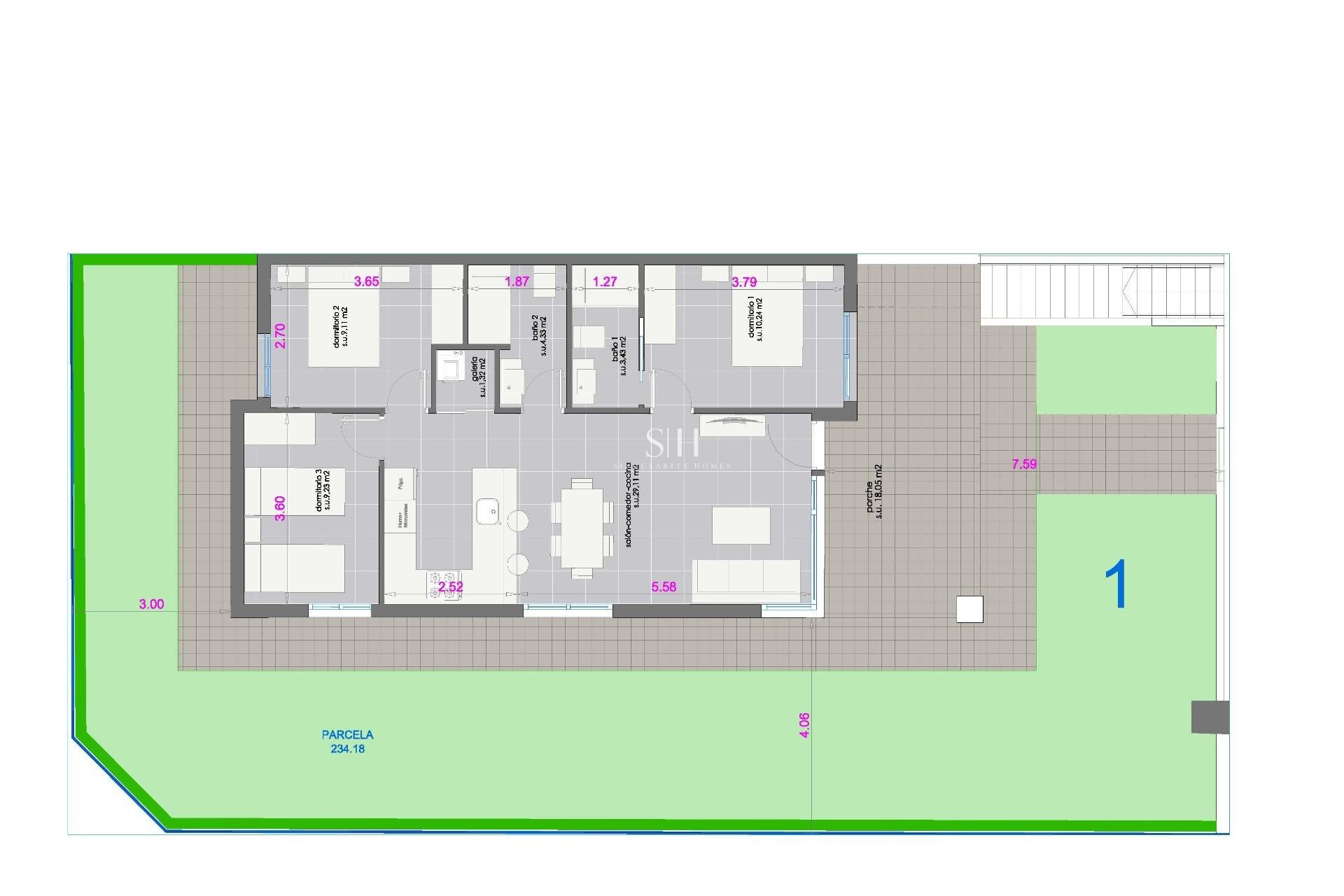 Nieuwbouw Woningen - Bungalow - Pilar de la Horadada - pueblo