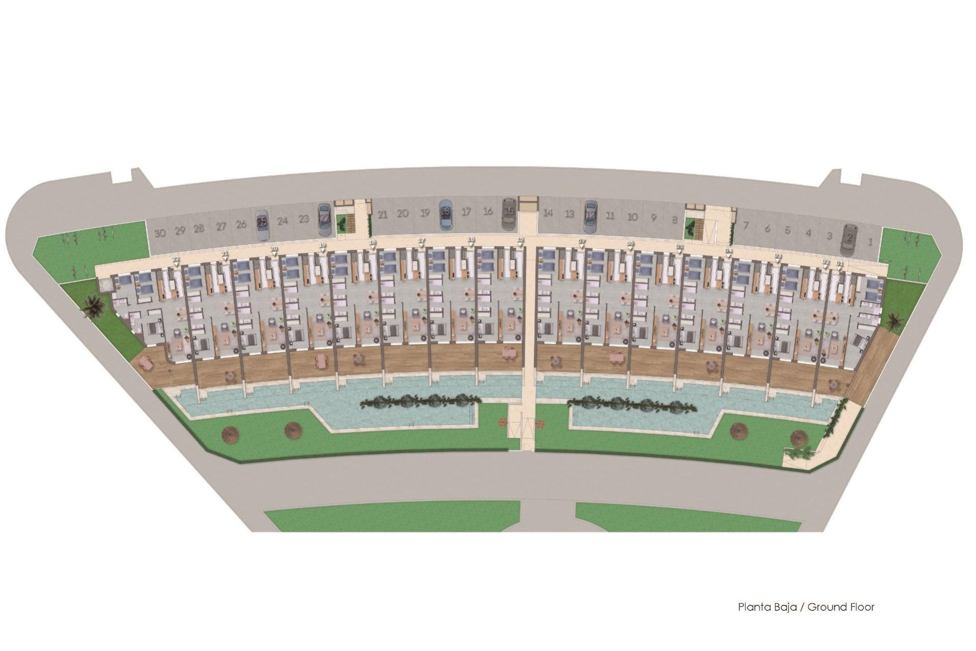 Nieuwbouw Woningen - Bungalow - Pilar de la Horadada - pueblo