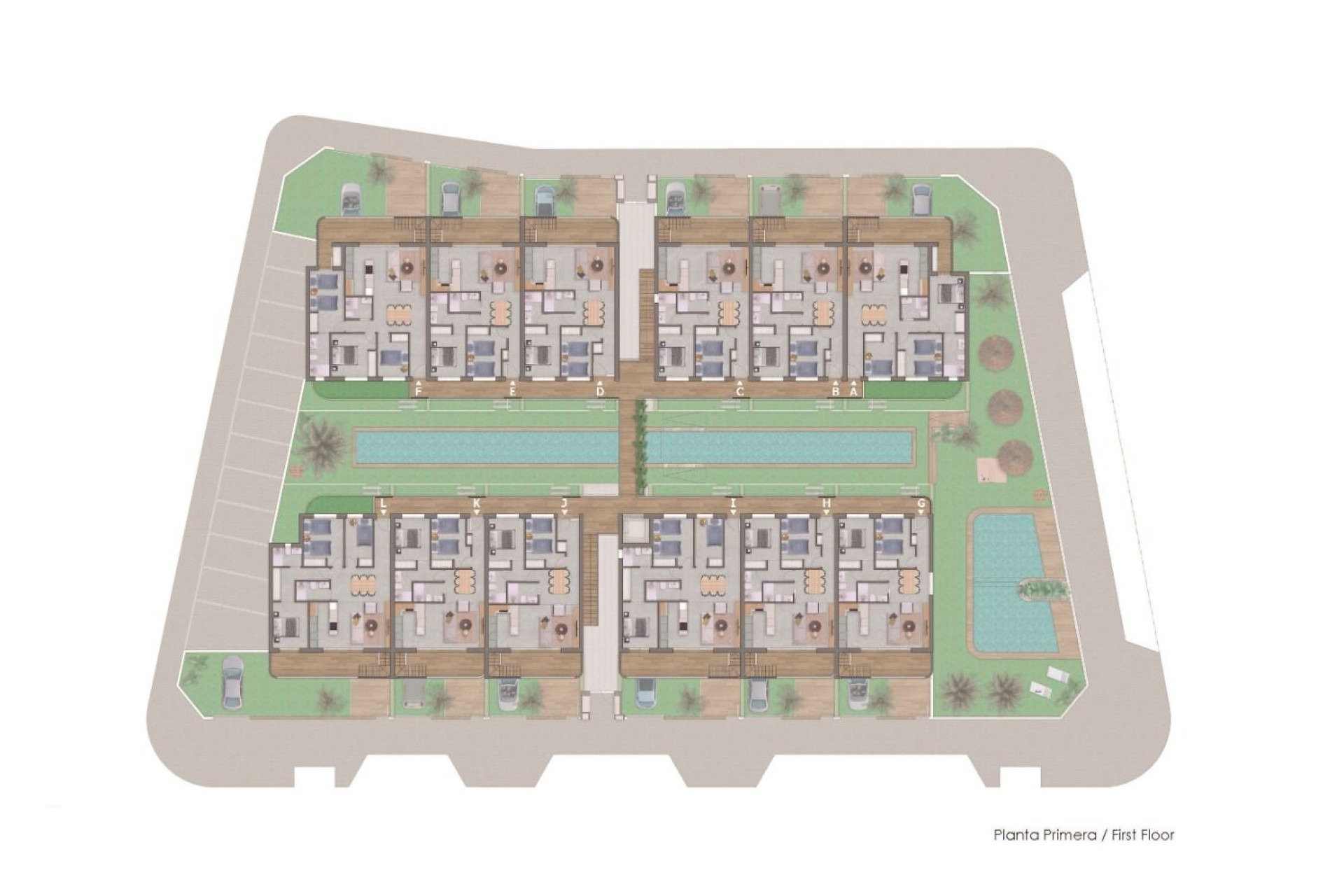 Nieuwbouw Woningen - Bungalow - Pilar de la Horadada - pueblo