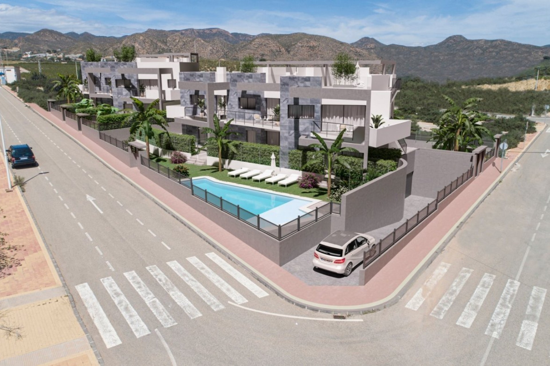 Nieuwbouw Woningen - Bungalow - Puerto de Mazarron - El Alamillo