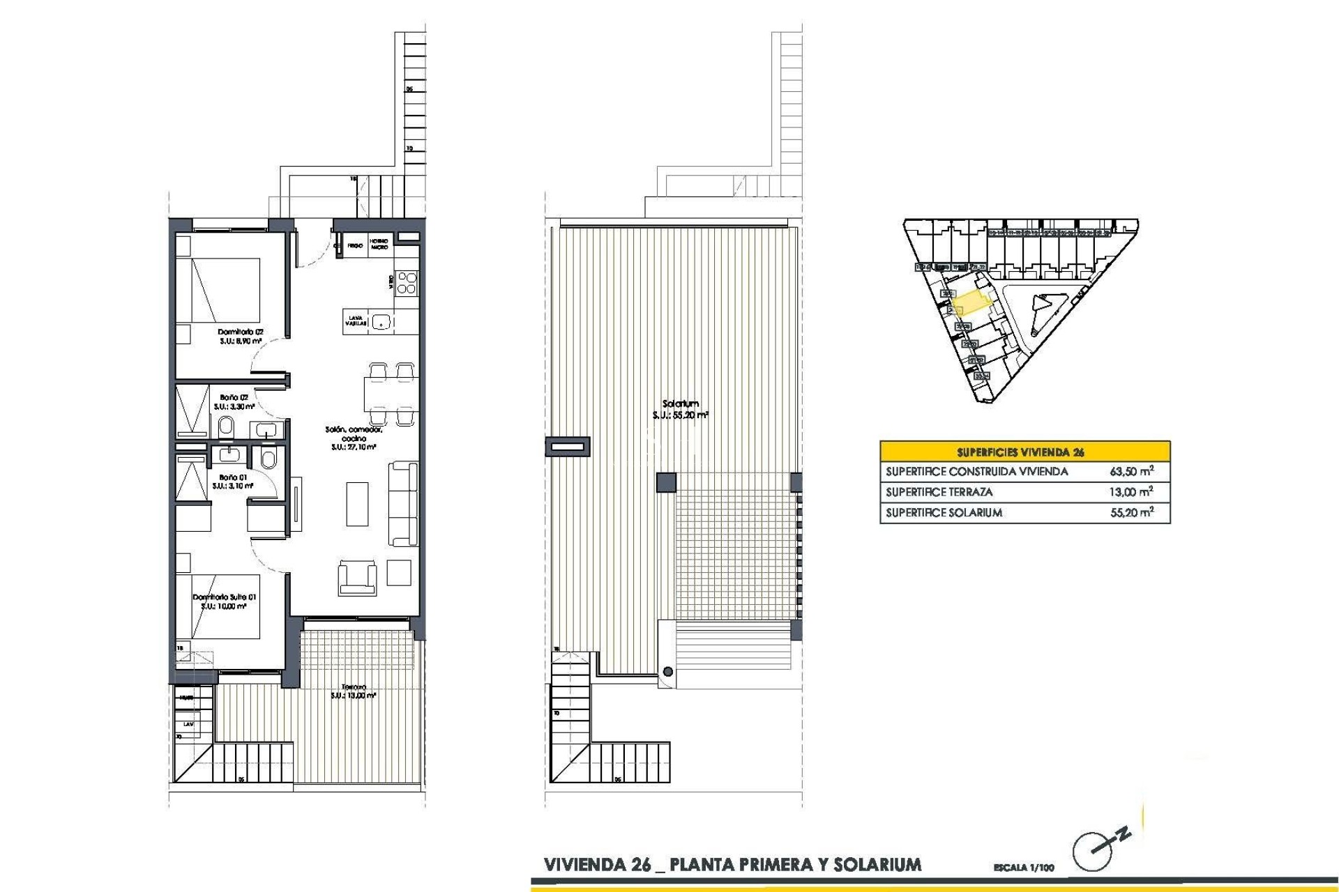 Nieuwbouw Woningen - Bungalow - San Fulgencio - Pueblo