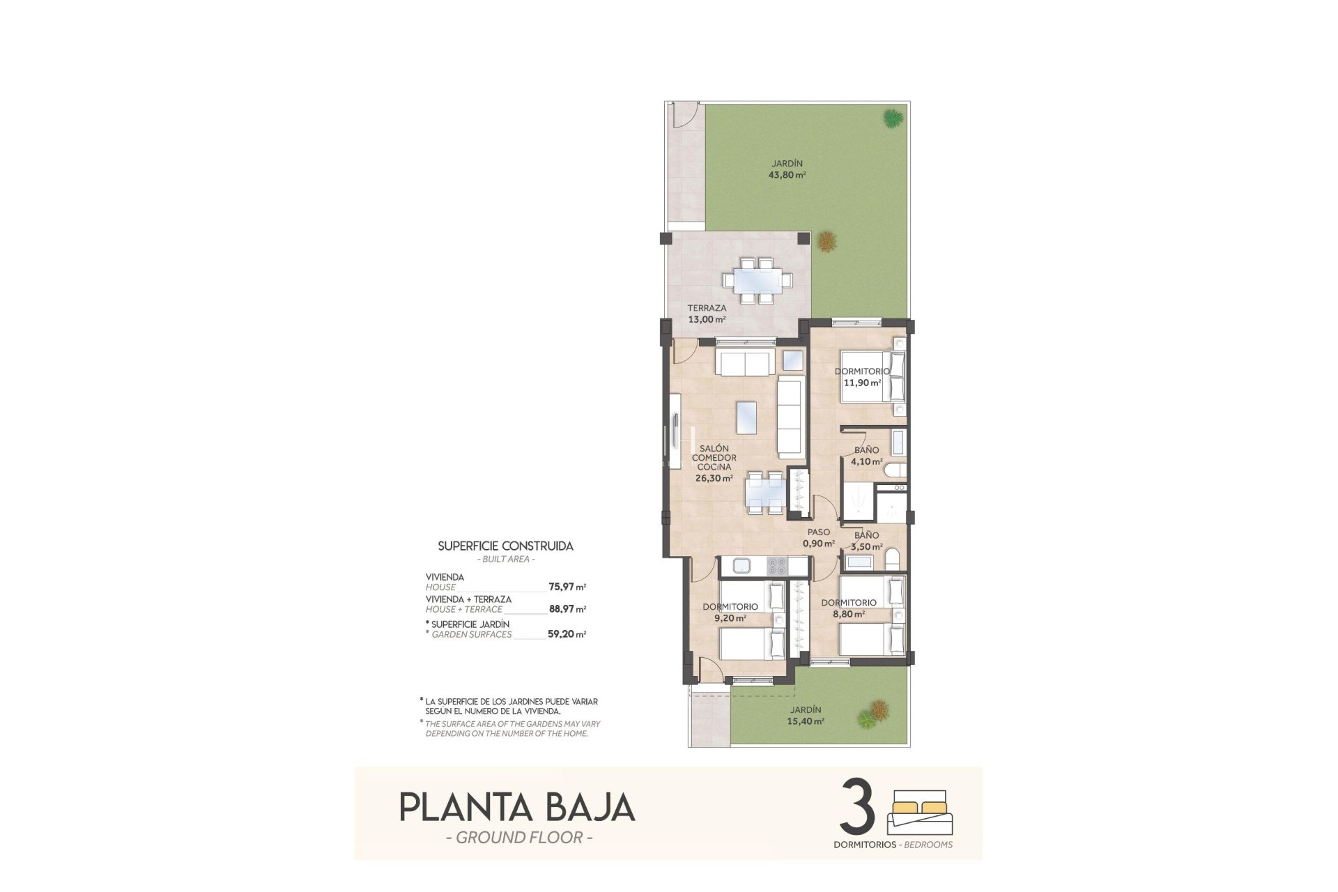 Nieuwbouw Woningen - Bungalow - San Miguel de Salinas - La Cañada