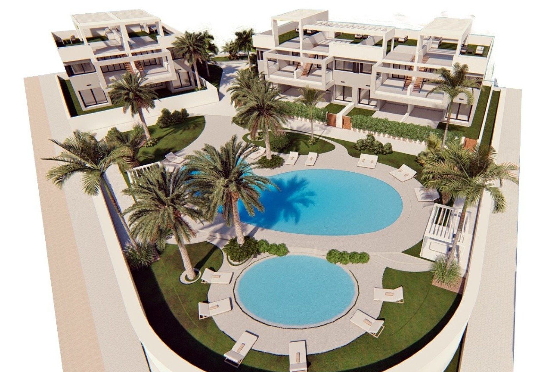 Nieuwbouw Woningen - Bungalow - Torrevieja - Los balcones