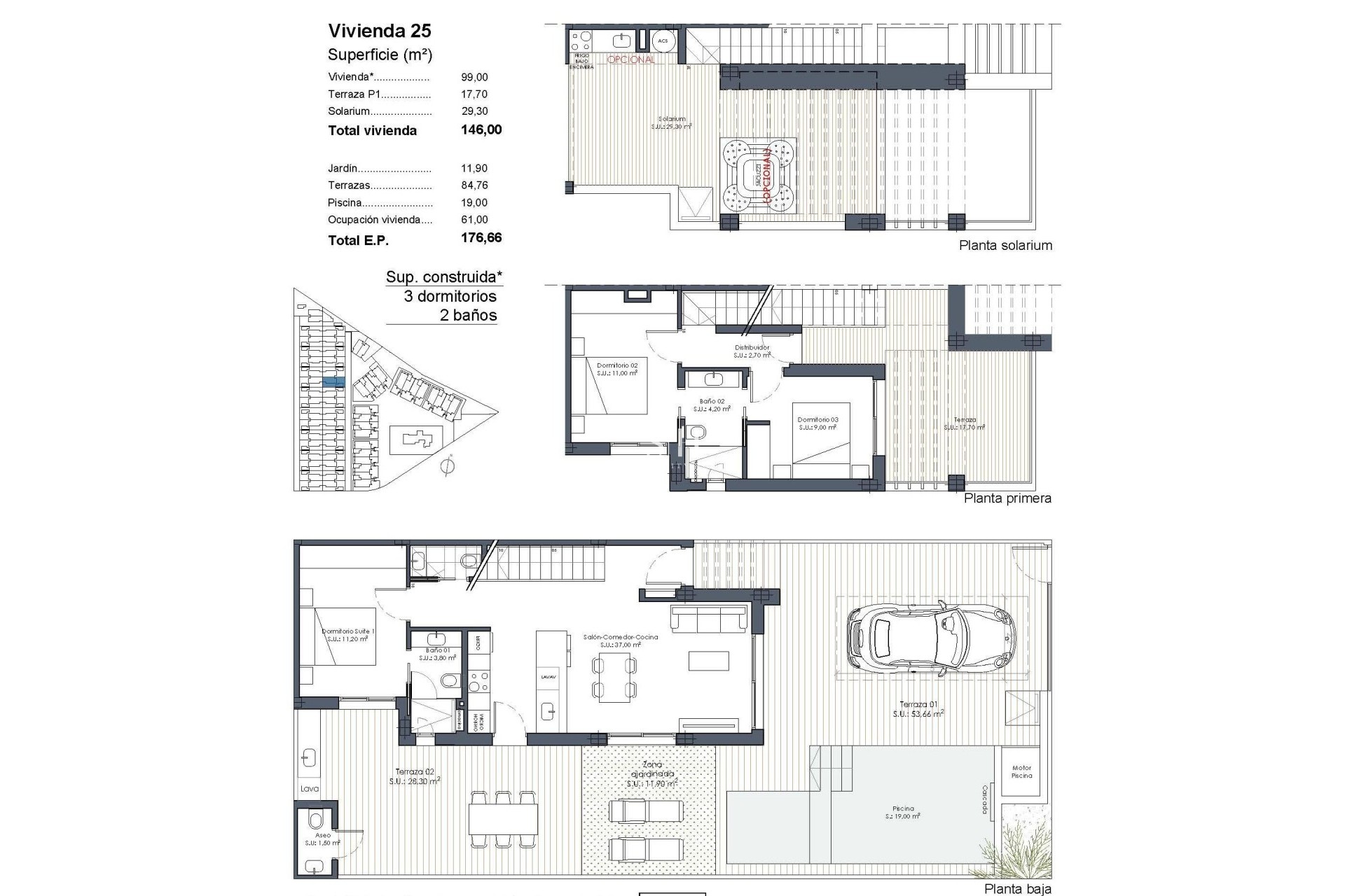 Nieuwbouw Woningen - Huis - Los Alcázares - Serena Golf