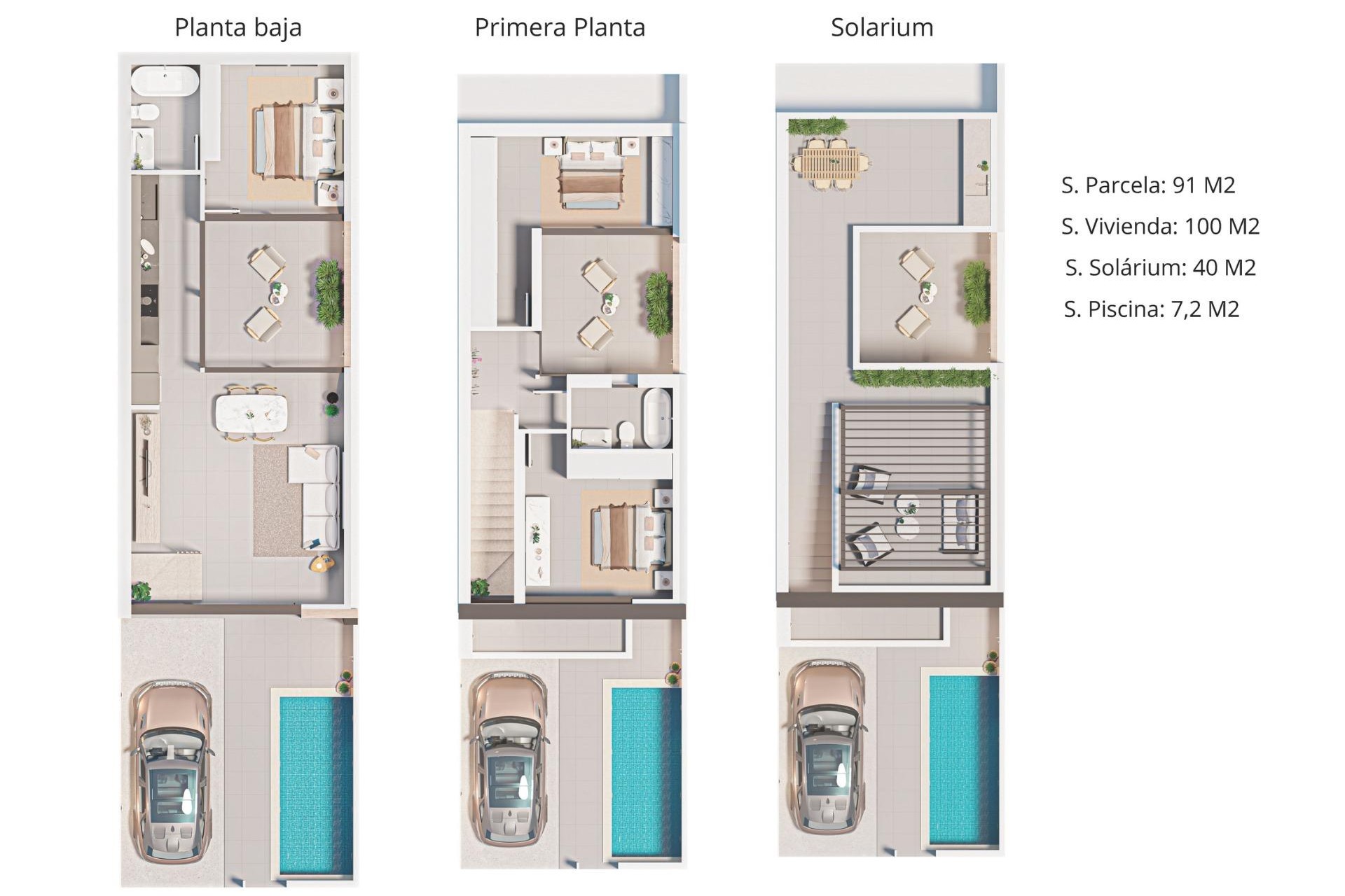 Nieuwbouw Woningen - Huis - San Pedro del Pinatar - Pueblo