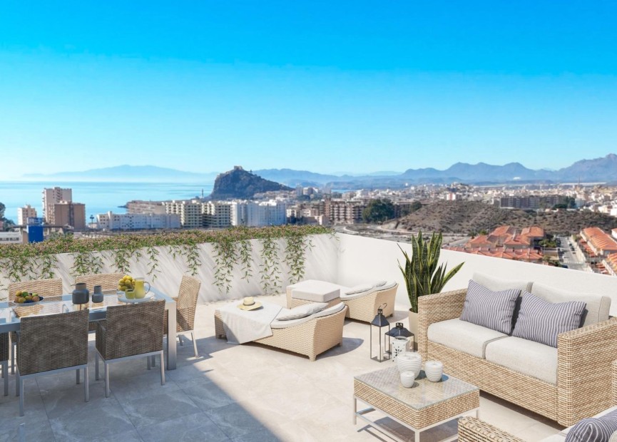 Nieuwbouw Woningen - Penthouse - Aguilas - Playa del Hornillo