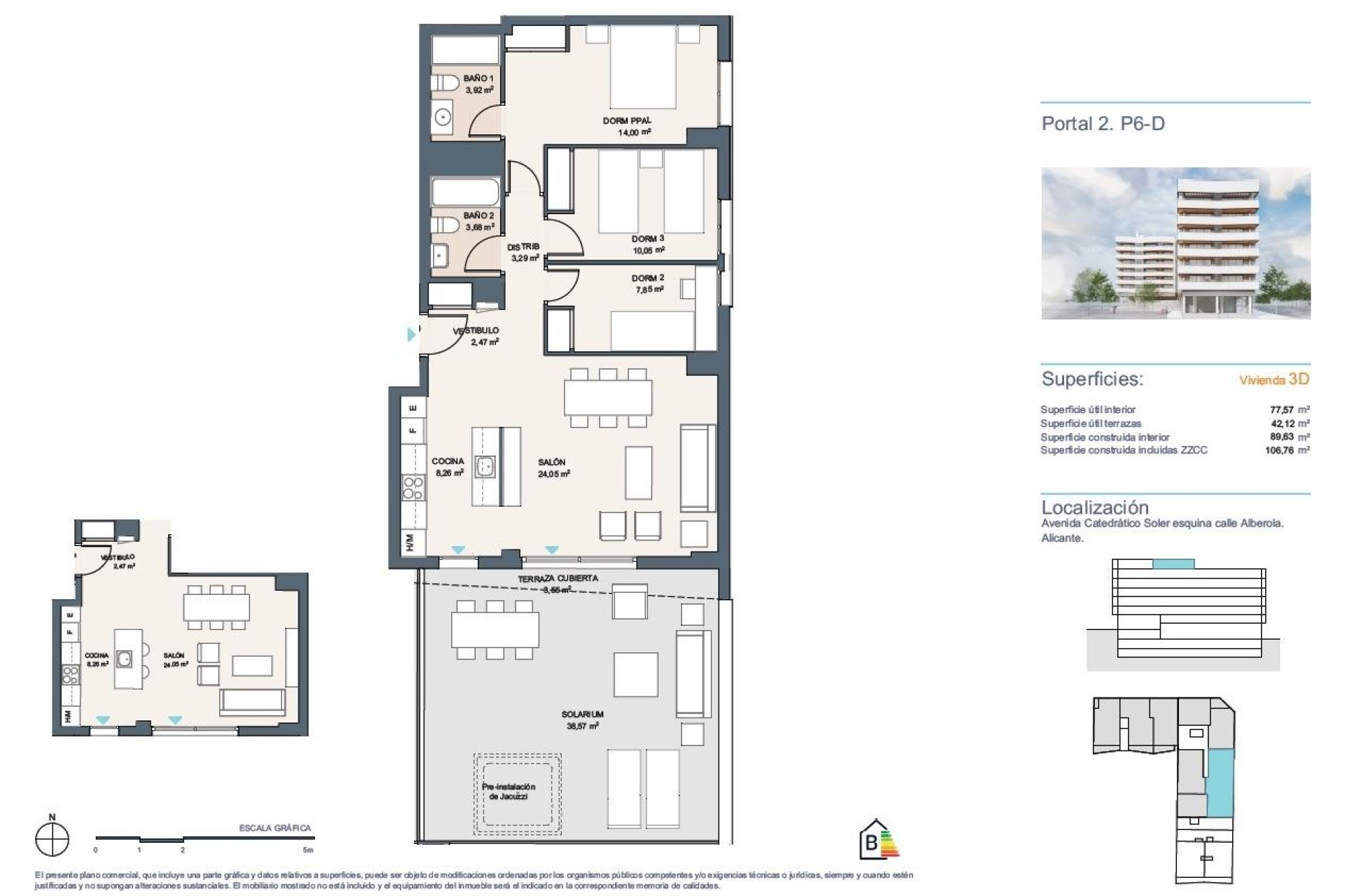 Nieuwbouw Woningen - Penthouse - Alicante - Benalua