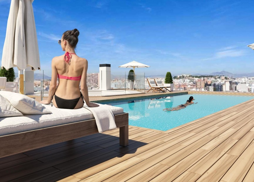 Nieuwbouw Woningen - Penthouse - Alicante - Florida Baja