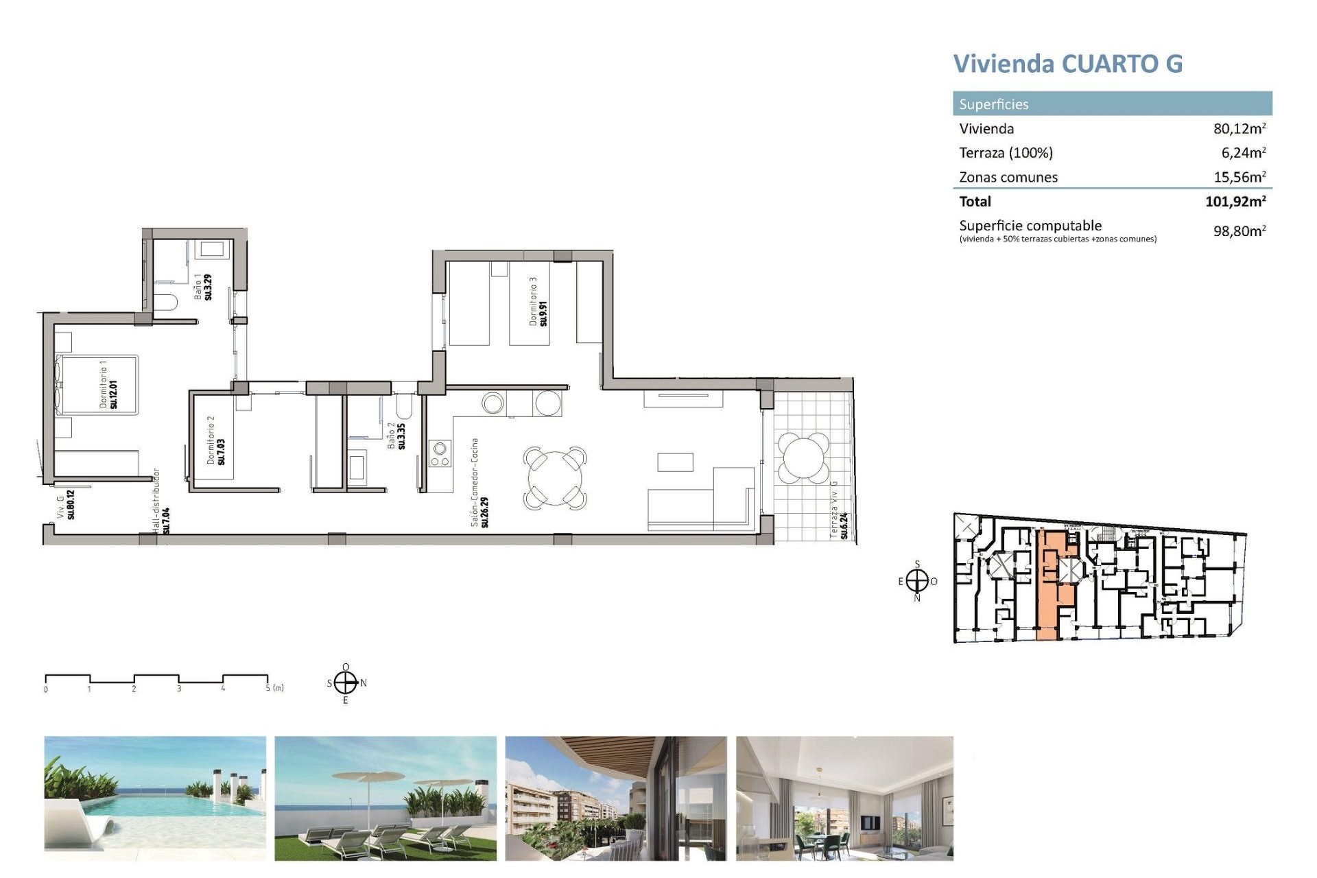 Nieuwbouw Woningen - Penthouse - Guardamar del Segura - Pueblo