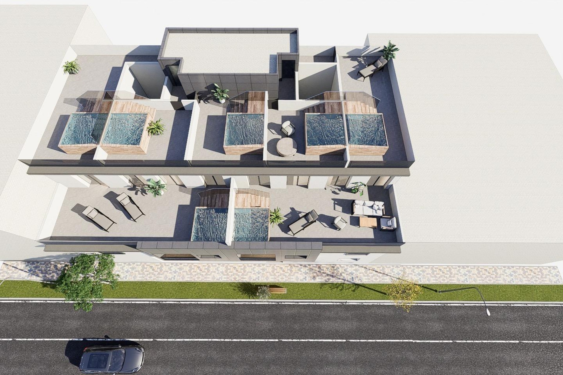 Nieuwbouw Woningen - Penthouse - Pilar de la Horadada - pueblo