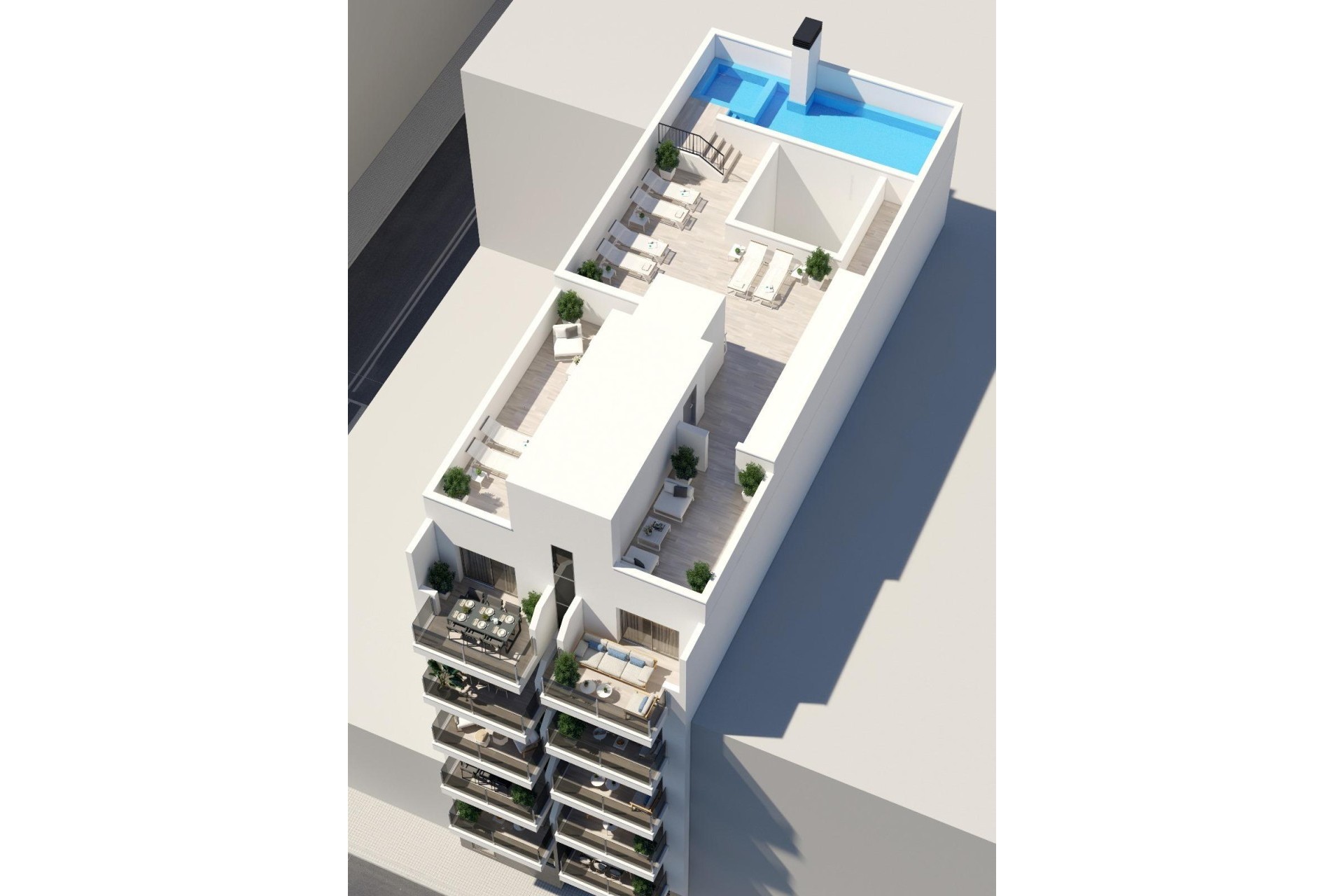 Nieuwbouw Woningen - Penthouse - Torrevieja - Playa del Cura