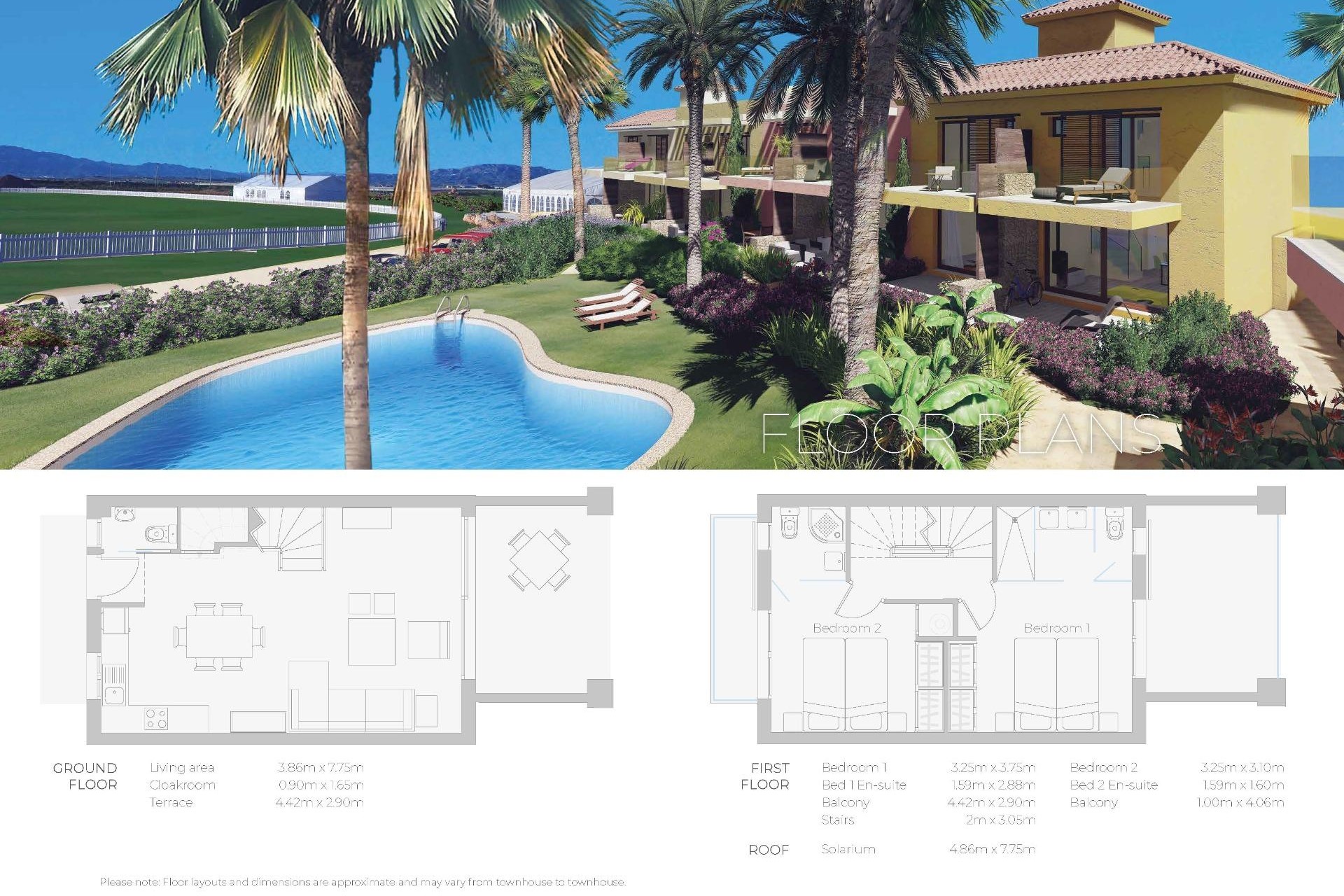 Nieuwbouw Woningen - Town House - Cuevas Del Almanzora - Desert Springs Golf Club