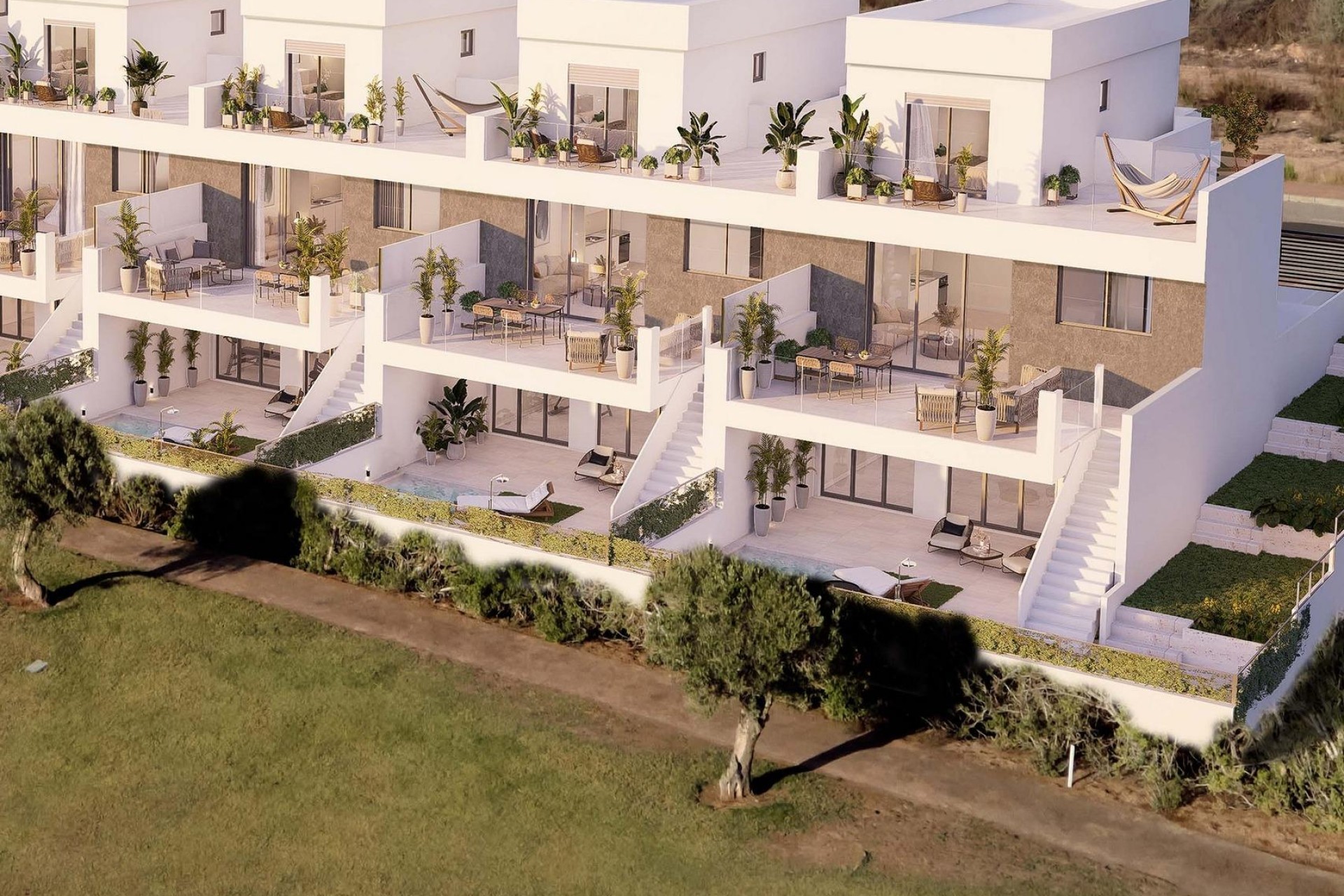 Nieuwbouw Woningen - Town House - Los Alcázares - Serena Golf