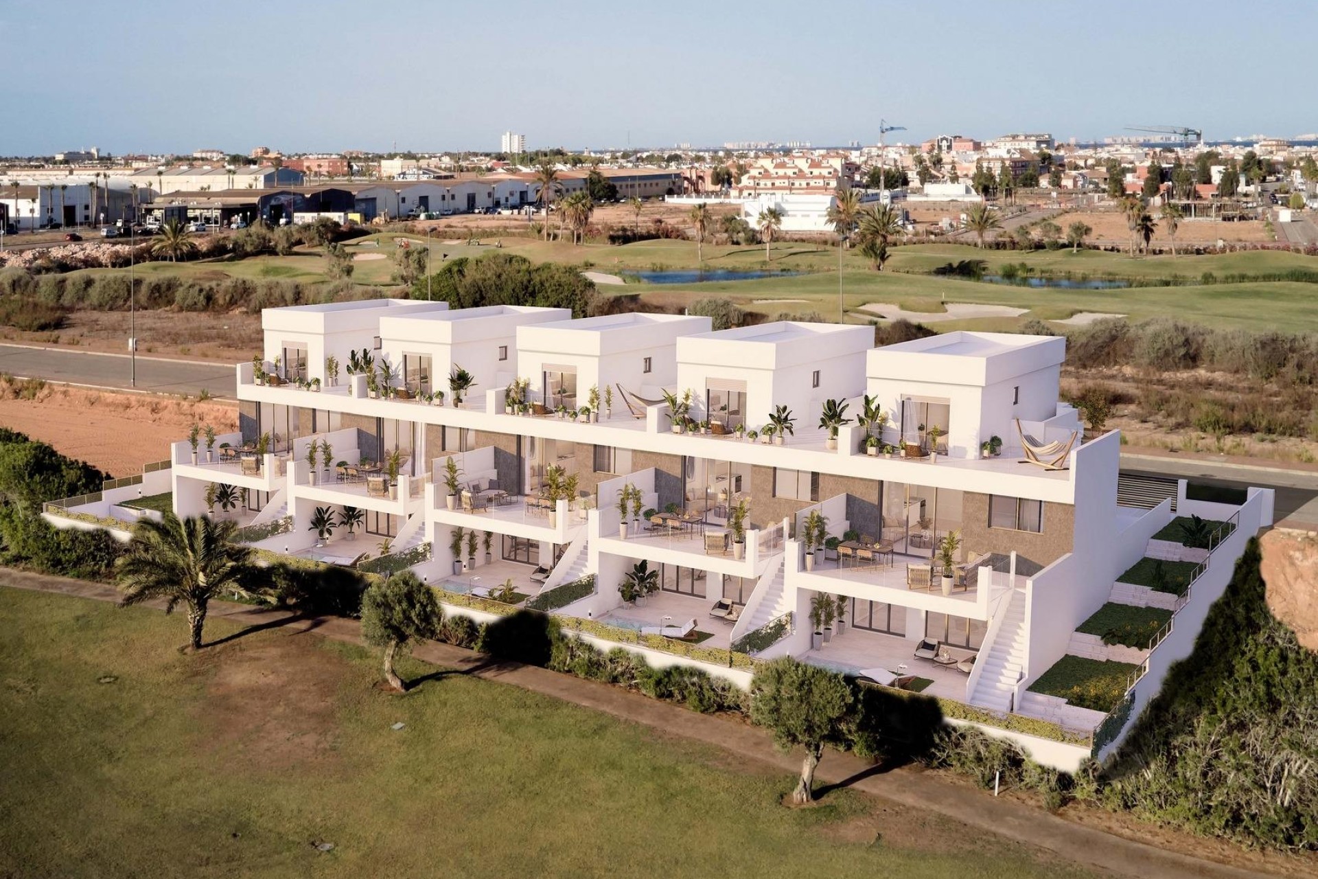 Nieuwbouw Woningen - Town House - Los Alcázares - Serena Golf