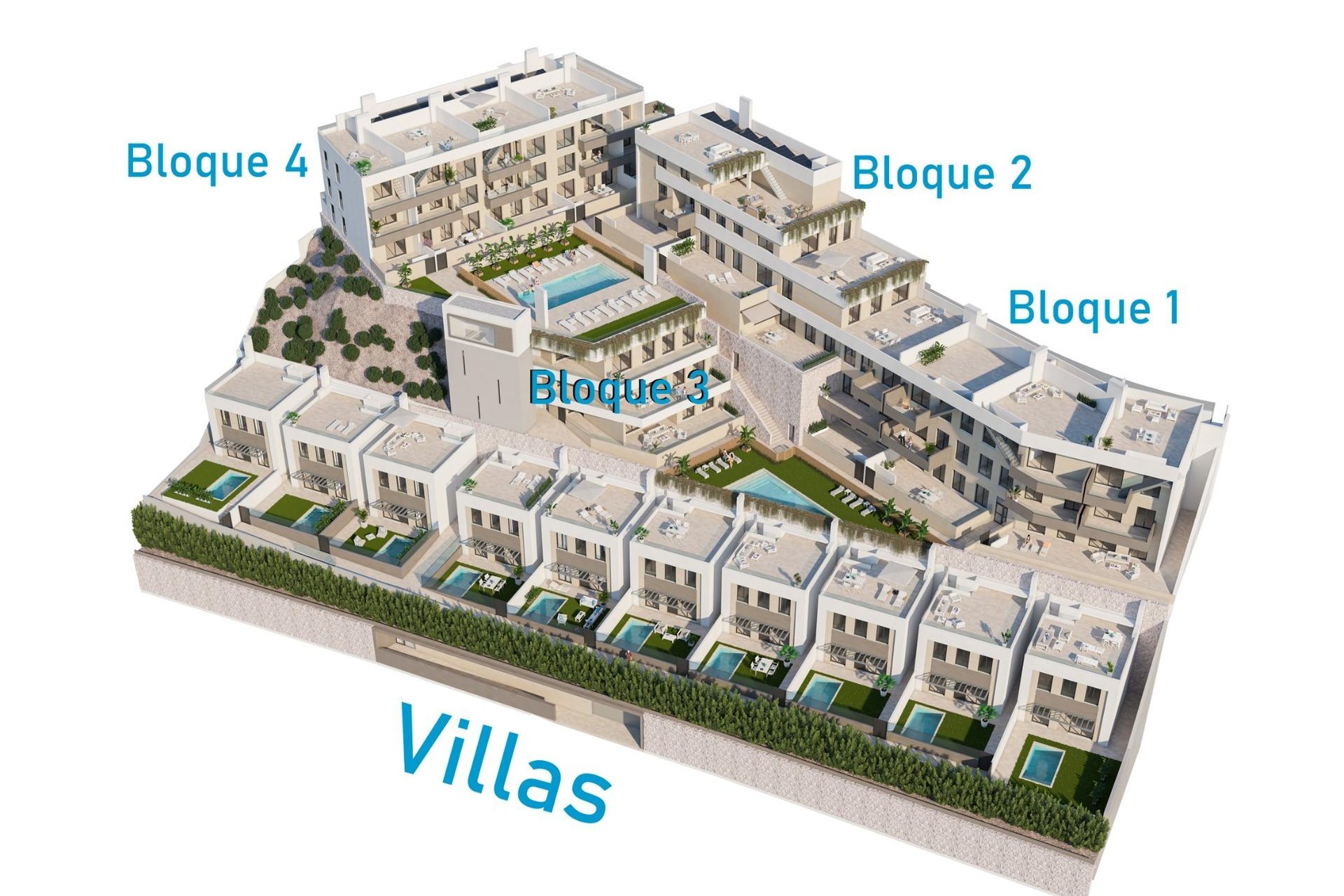 Nieuwbouw Woningen - Villa - Aguilas - Playa del Hornillo