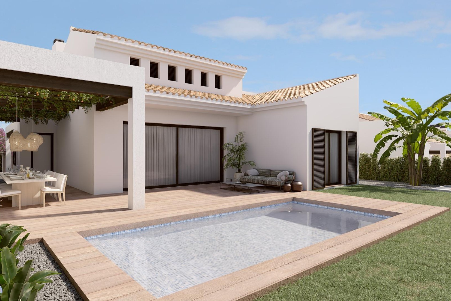 Nieuwbouw Woningen - Villa - Algorfa - La Finca Golf