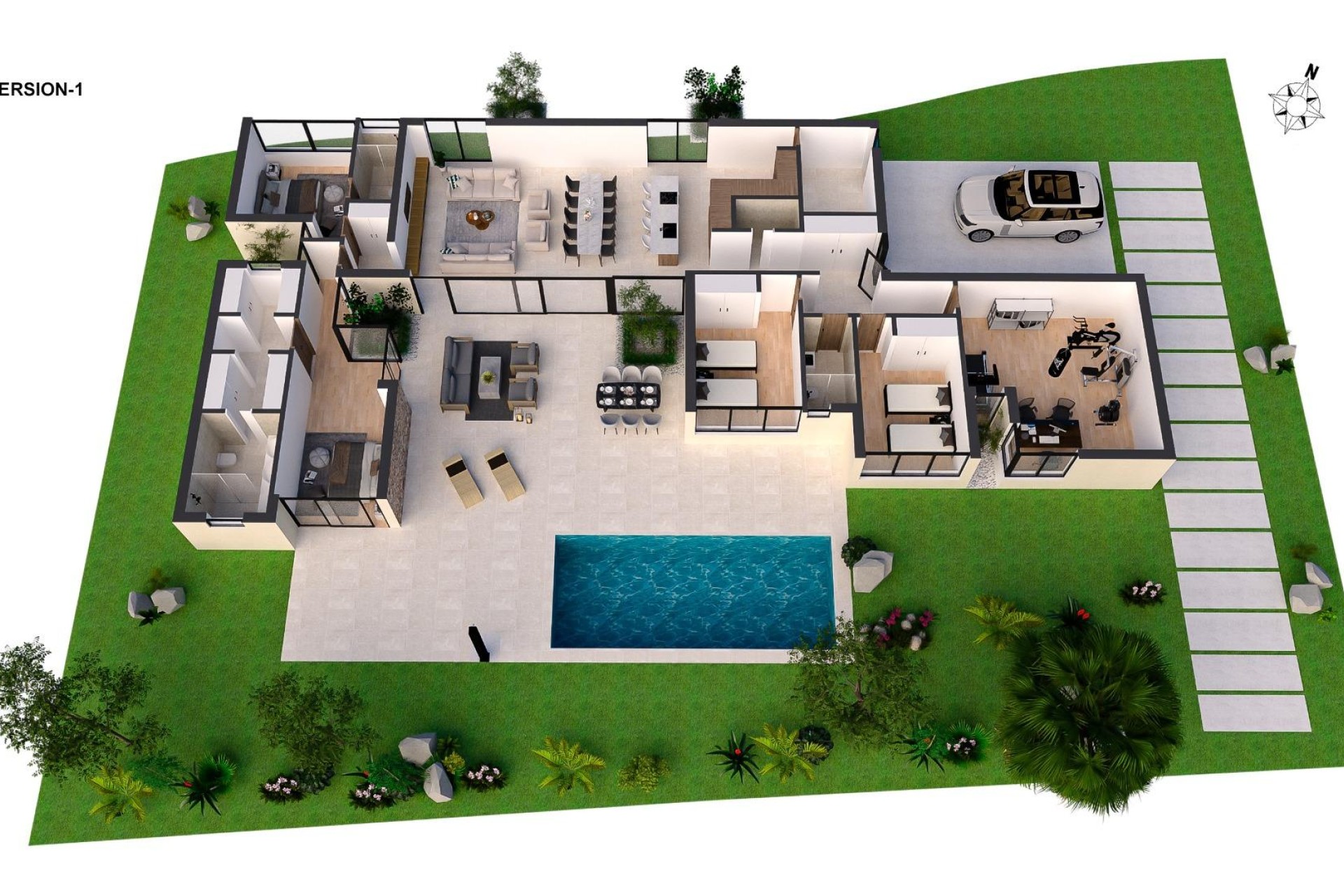 Nieuwbouw Woningen - Villa - Baños y Mendigo - Altaona Golf And Country Village