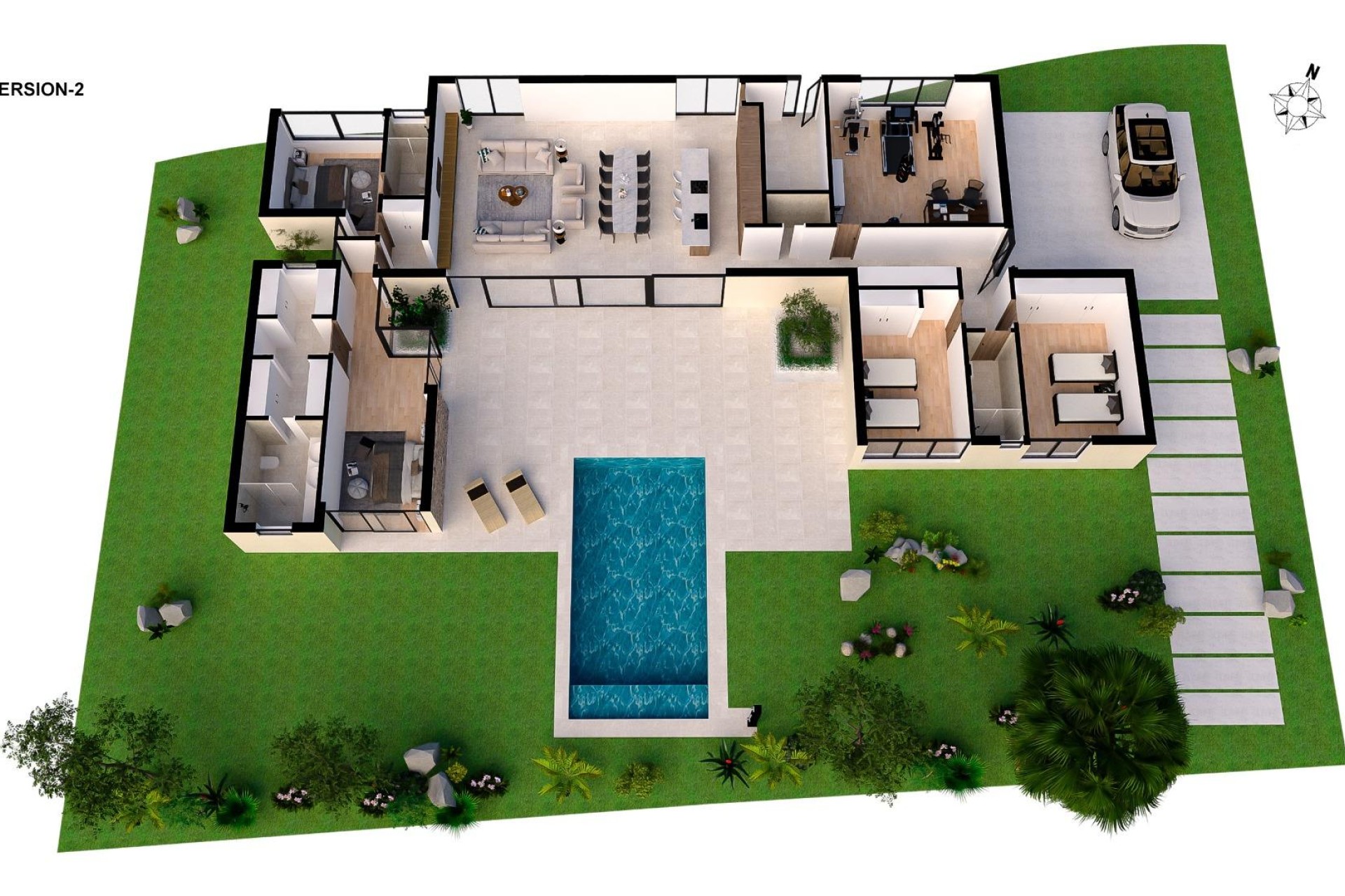 Nieuwbouw Woningen - Villa - Baños y Mendigo - Altaona Golf And Country Village