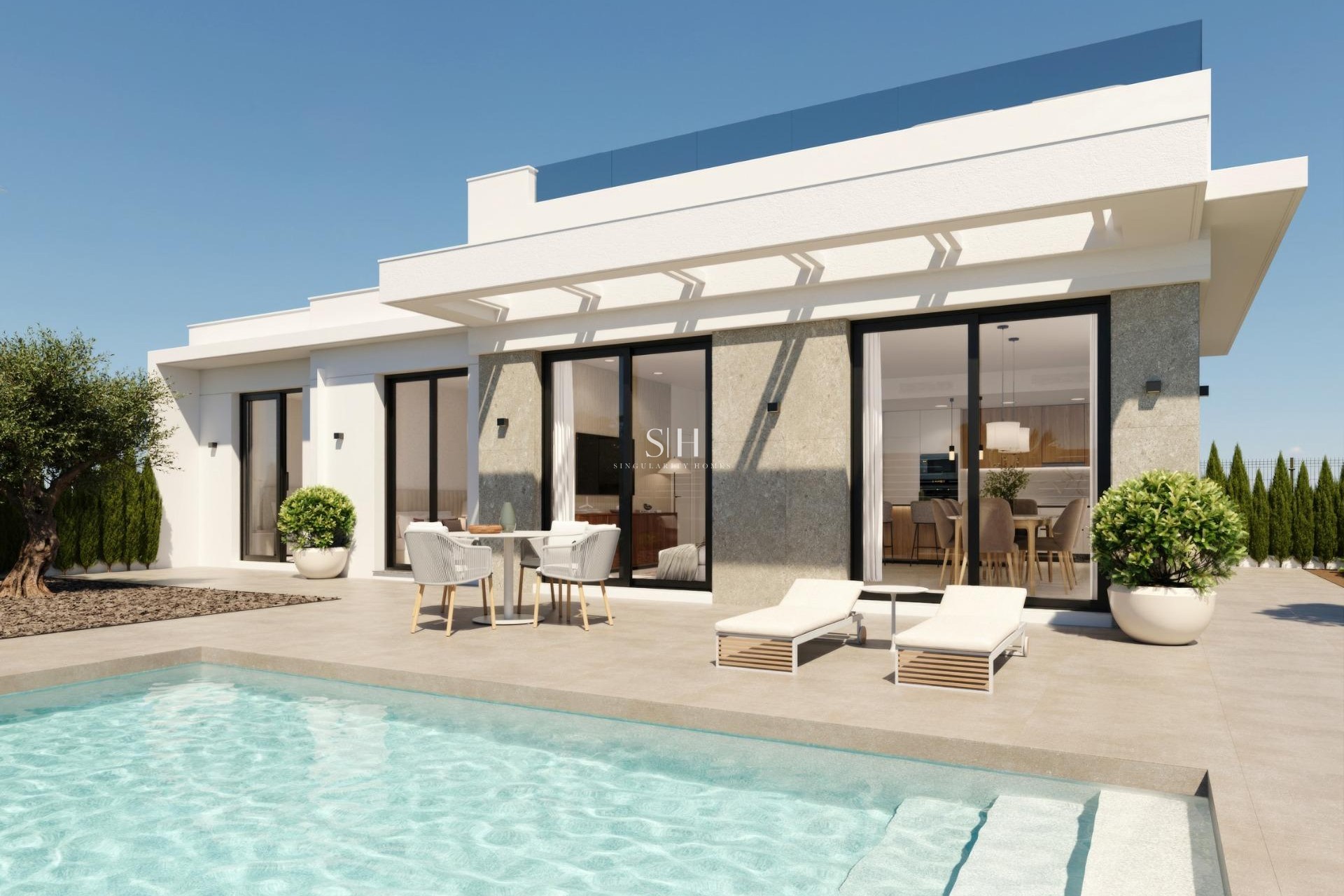 Nieuwbouw Woningen - Villa - Fuente Álamo - Hacienda Del Álamo Golf