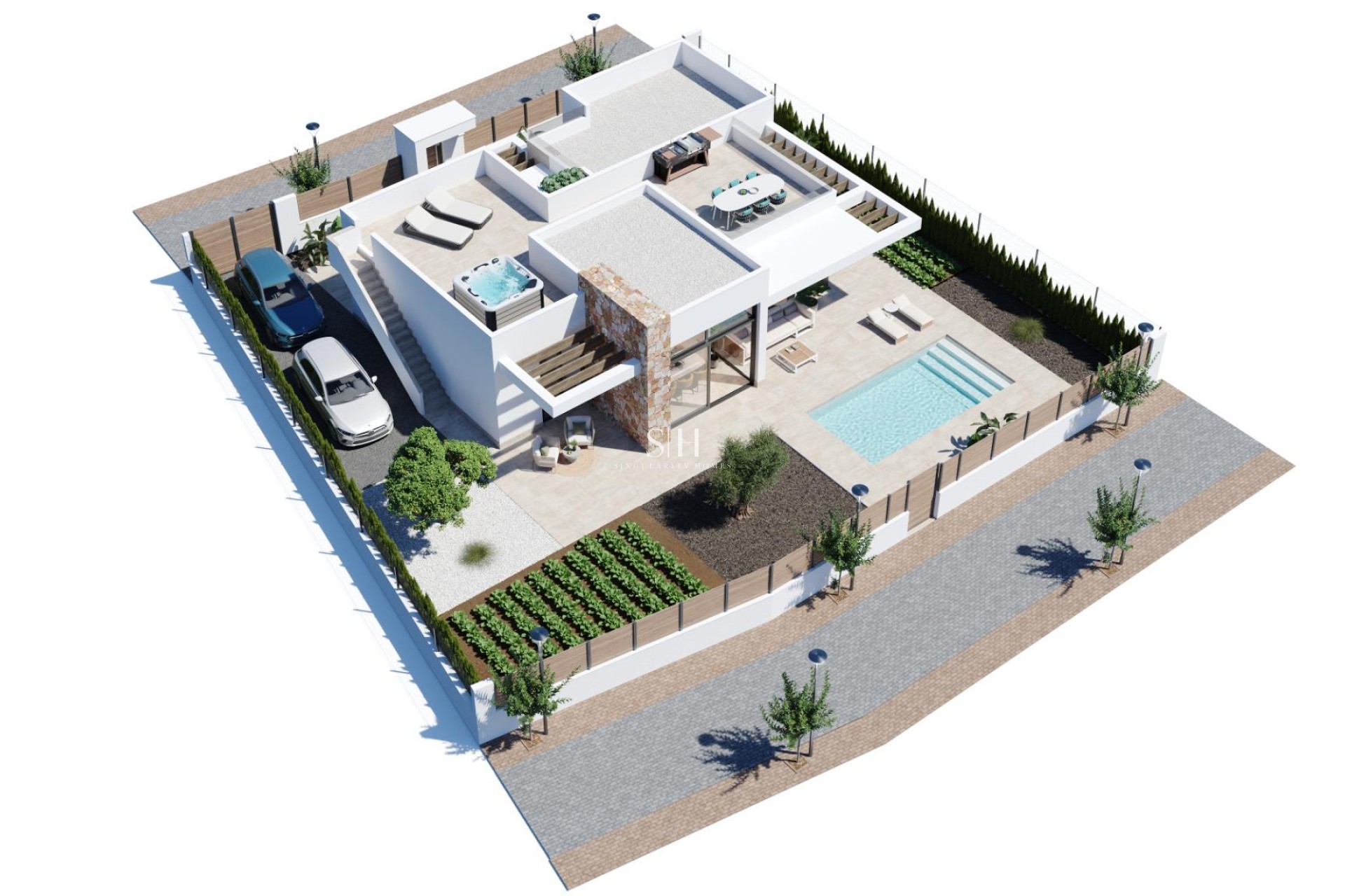 Nieuwbouw Woningen - Villa - Fuente Álamo - Hacienda del Alamo