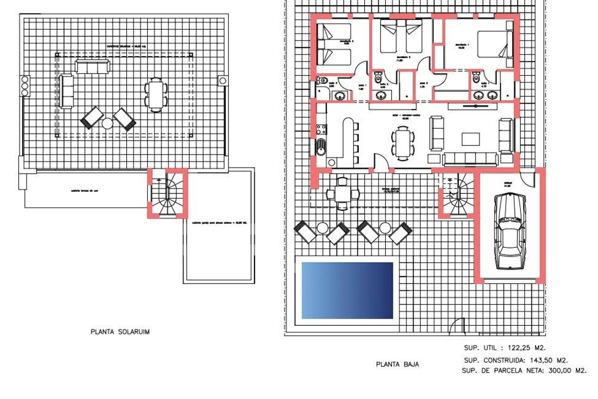 Nieuwbouw Woningen - Villa - Fuente Álamo - La Pinilla