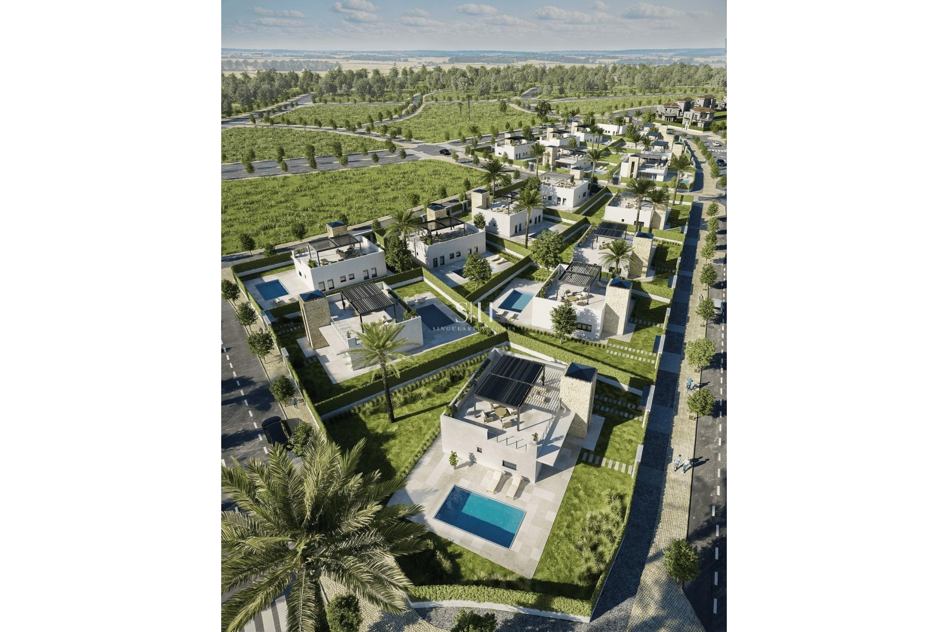 Nieuwbouw Woningen - Villa - Lorca - Jardines de Almenara