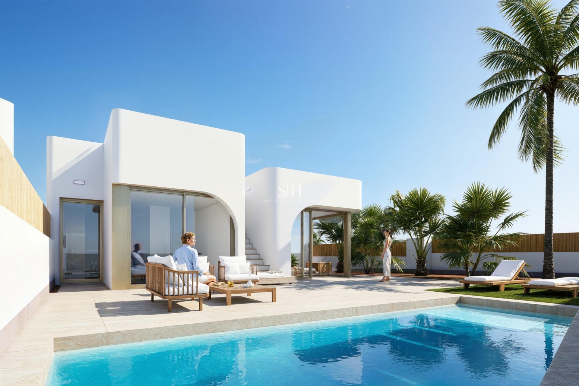 Nieuwbouw Woningen - Villa - Los Alcázares - La Serena Golf