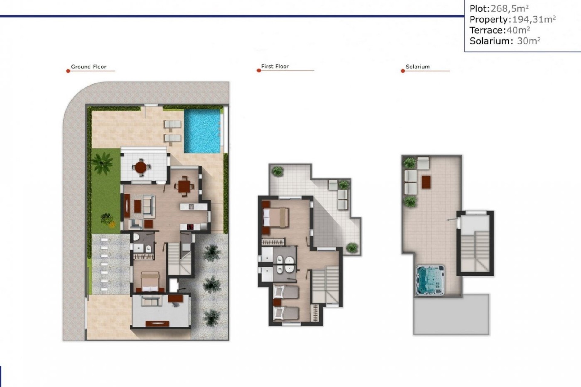 Nieuwbouw Woningen - Villa - Los Alcázares - Playa del Espejo