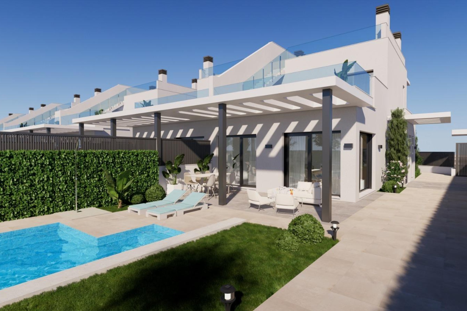 Nieuwbouw Woningen - Villa - Los Alcázares - Punta Calera