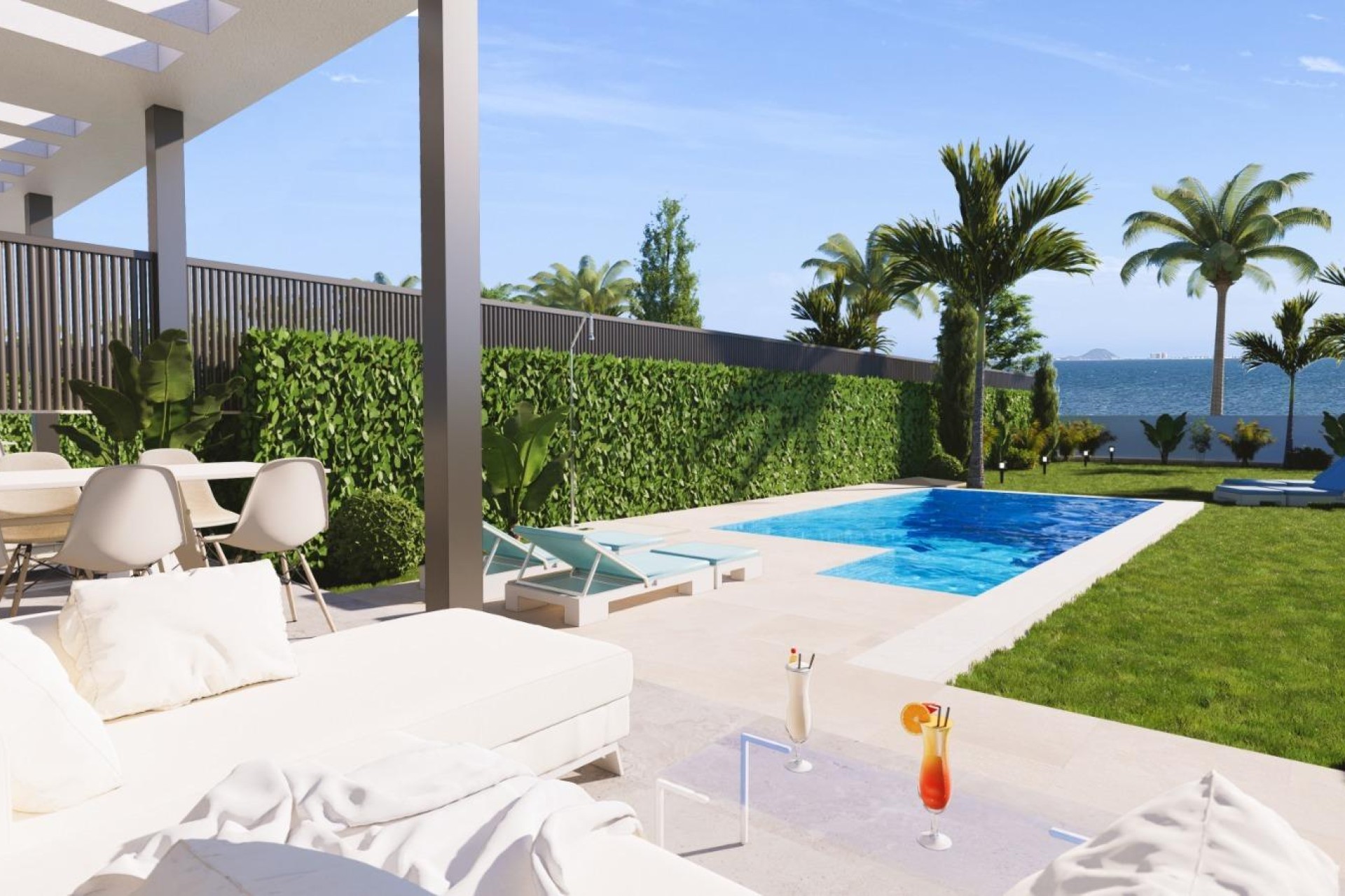 Nieuwbouw Woningen - Villa - Los Alcázares - Punta Calera