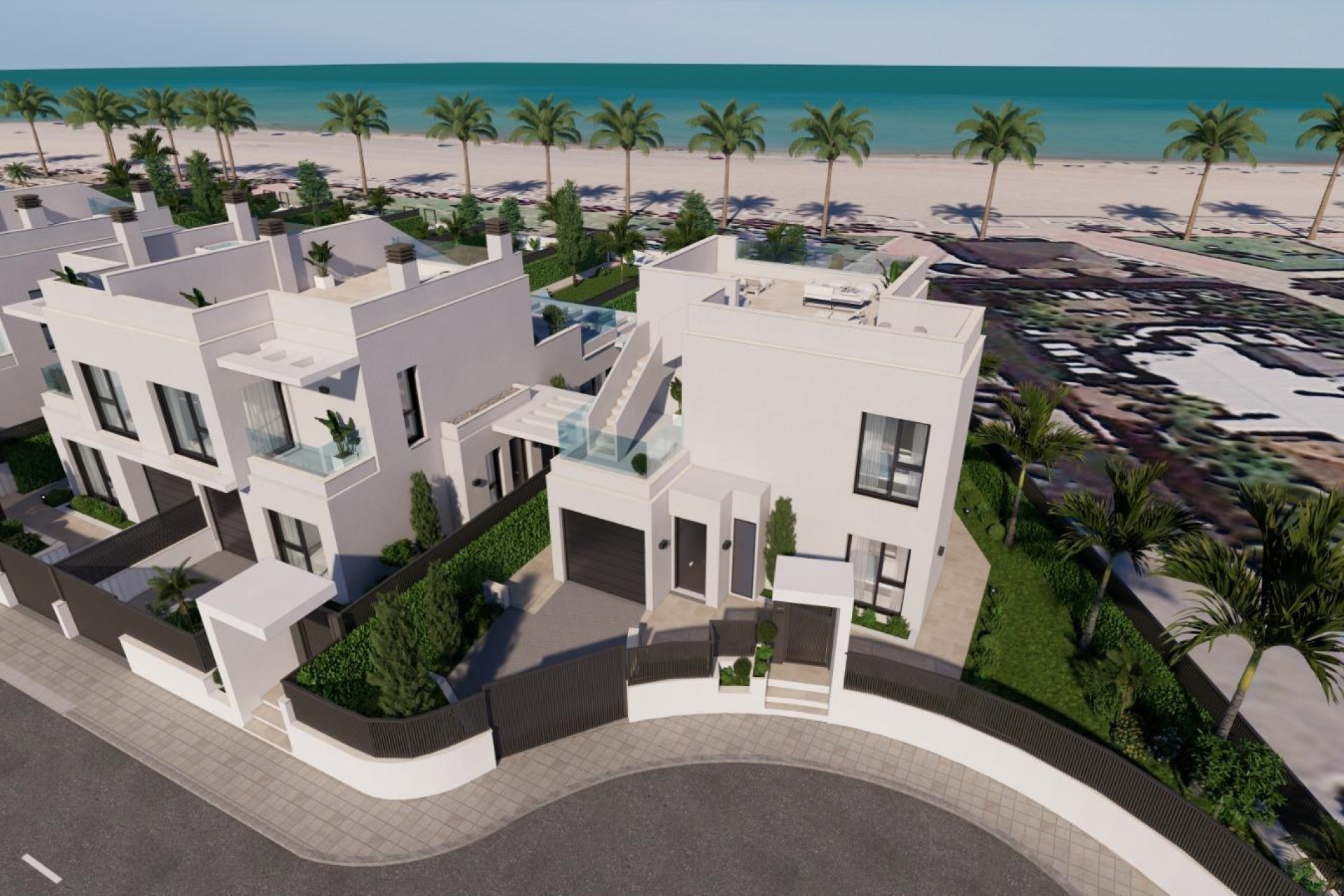 Nieuwbouw Woningen - Villa - Los Alcázares - Punta Calera